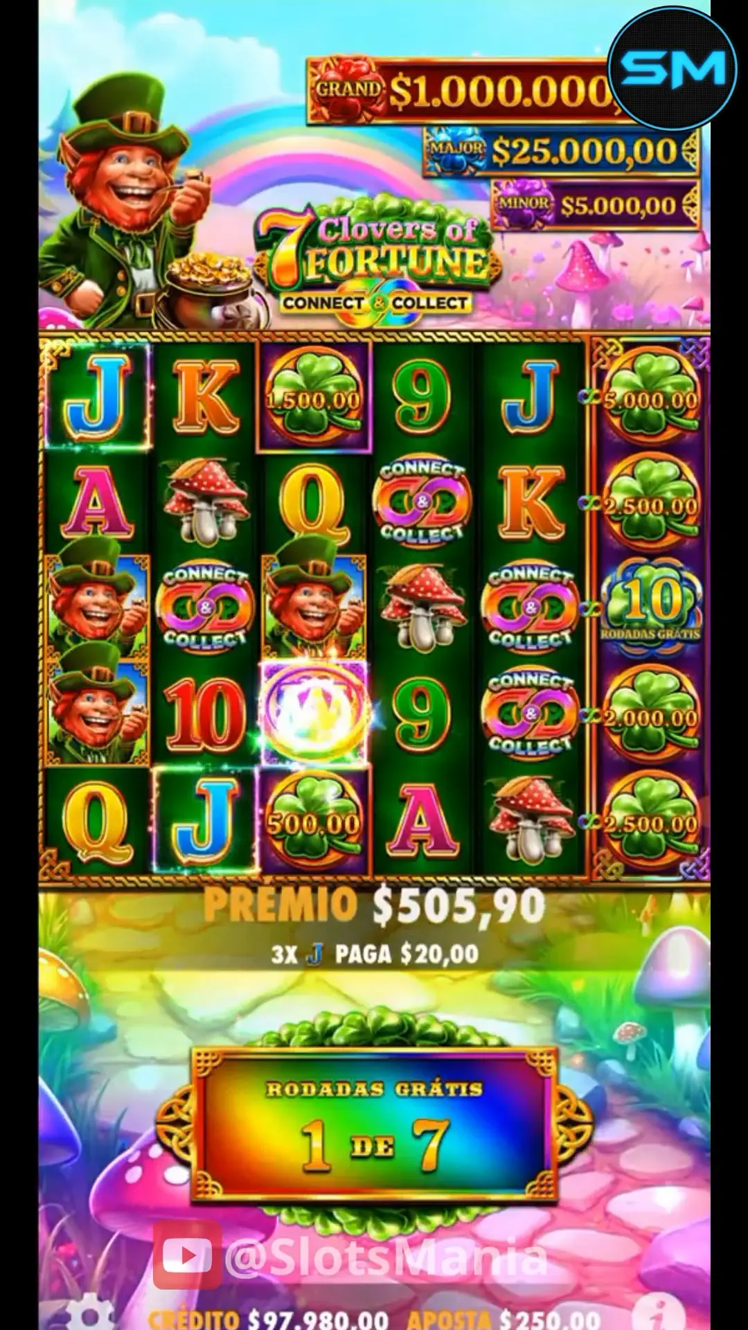 Game for money 7 Clovers of Fortune