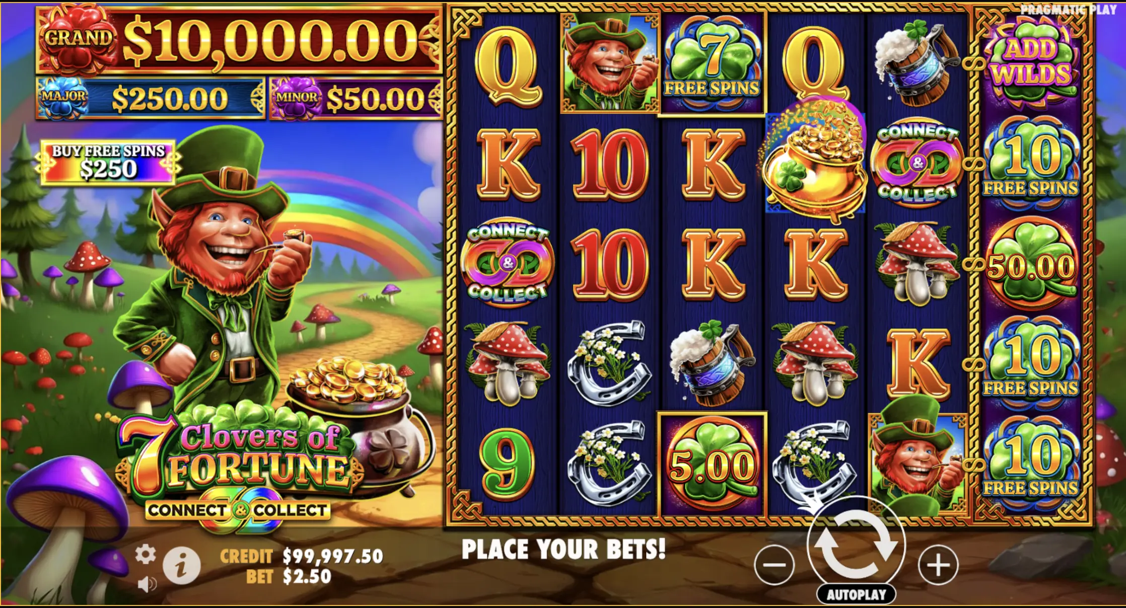 7 Clovers of Fortune slot for money