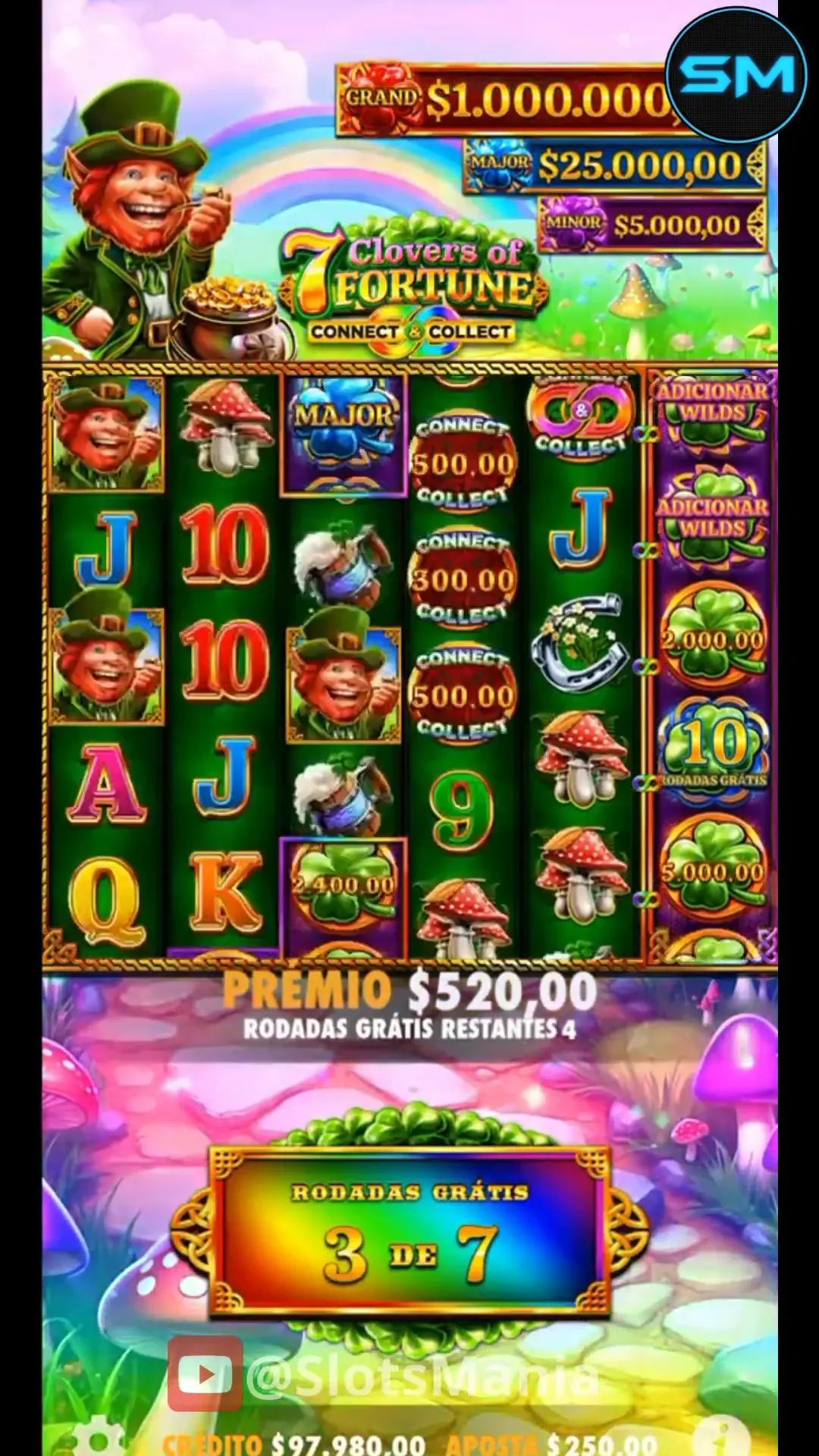 7 Clovers of Fortune How to win