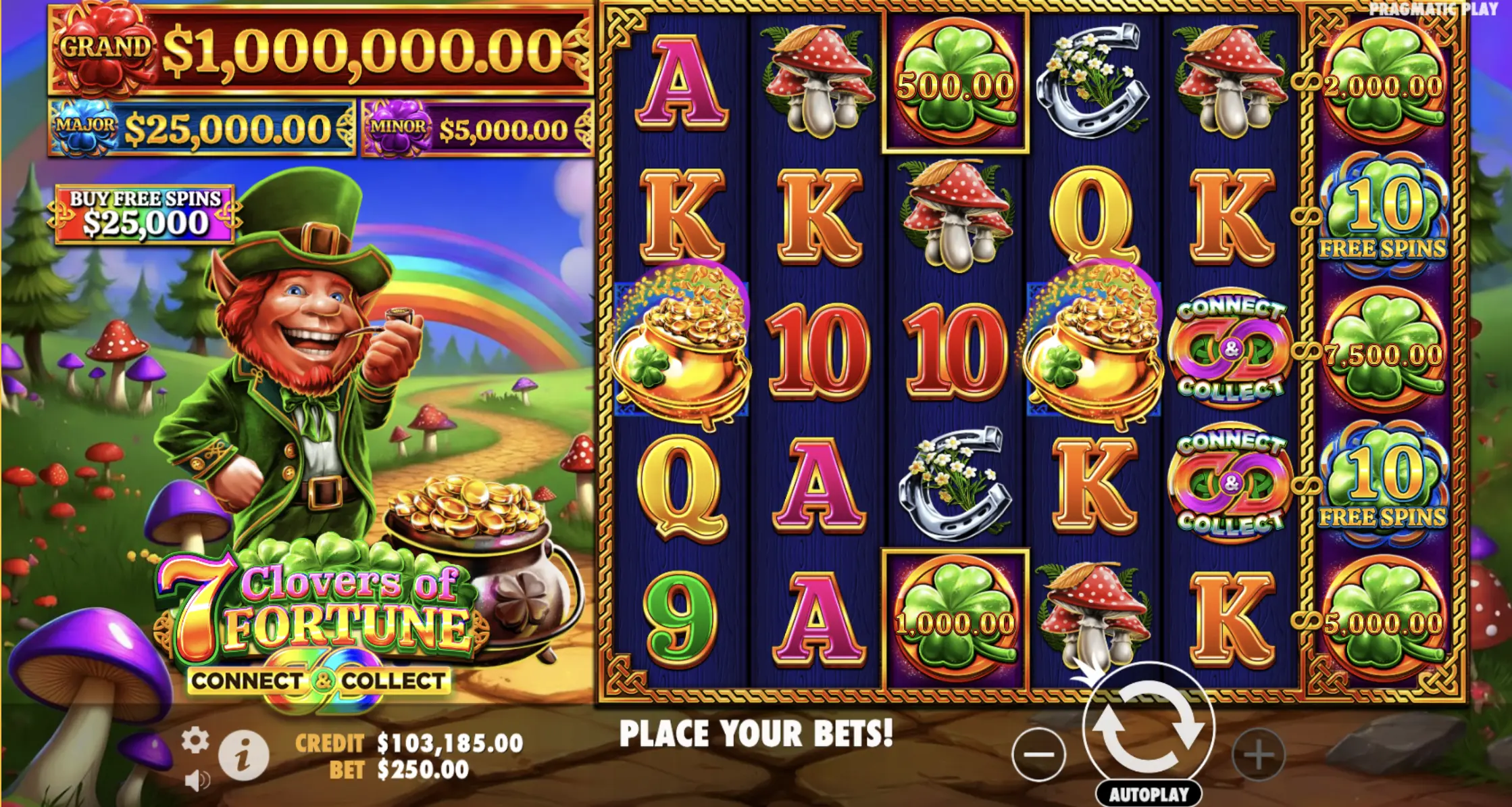 7 Clovers of Fortune slot registration