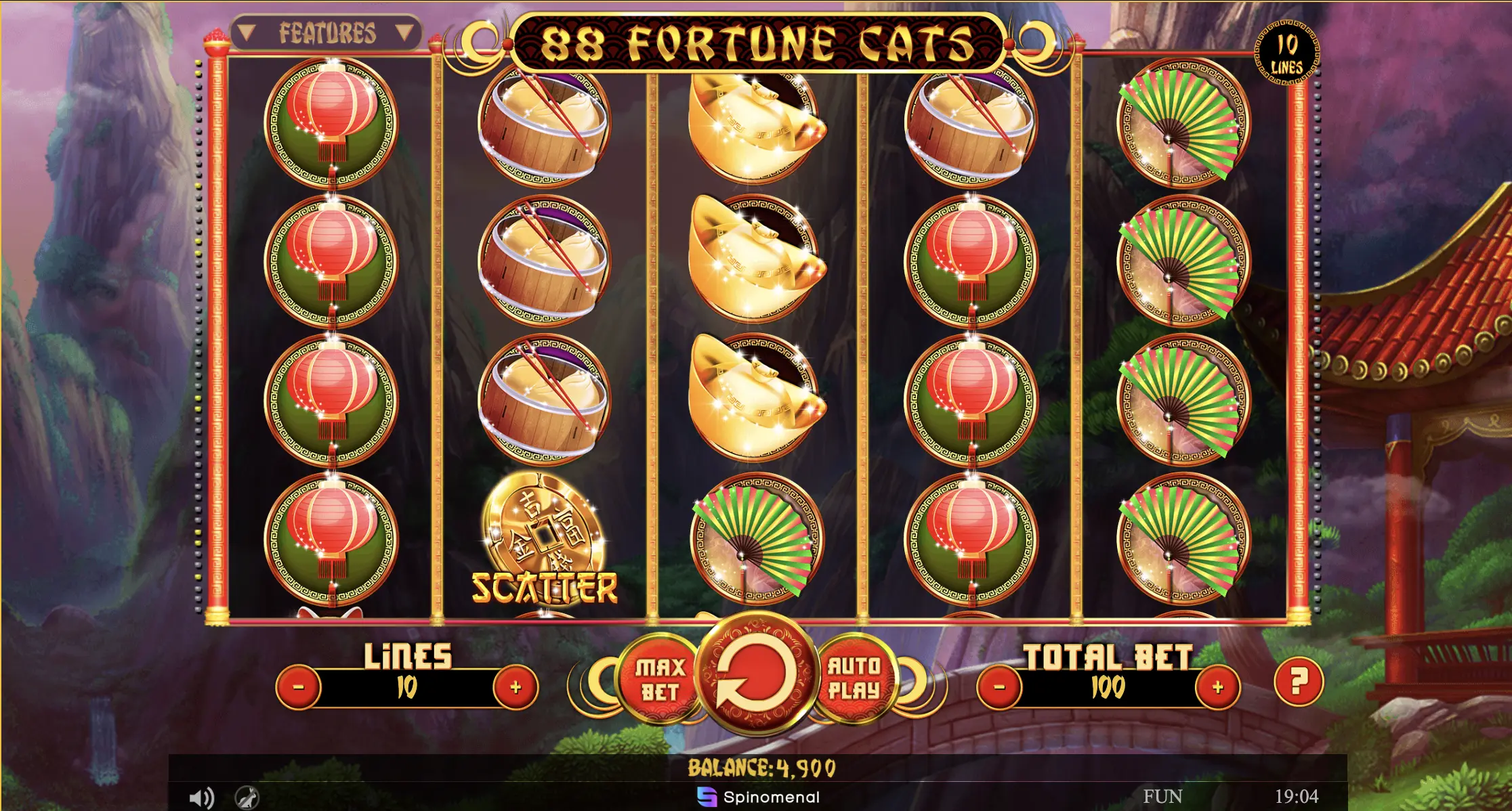 88 Fortune Cats game