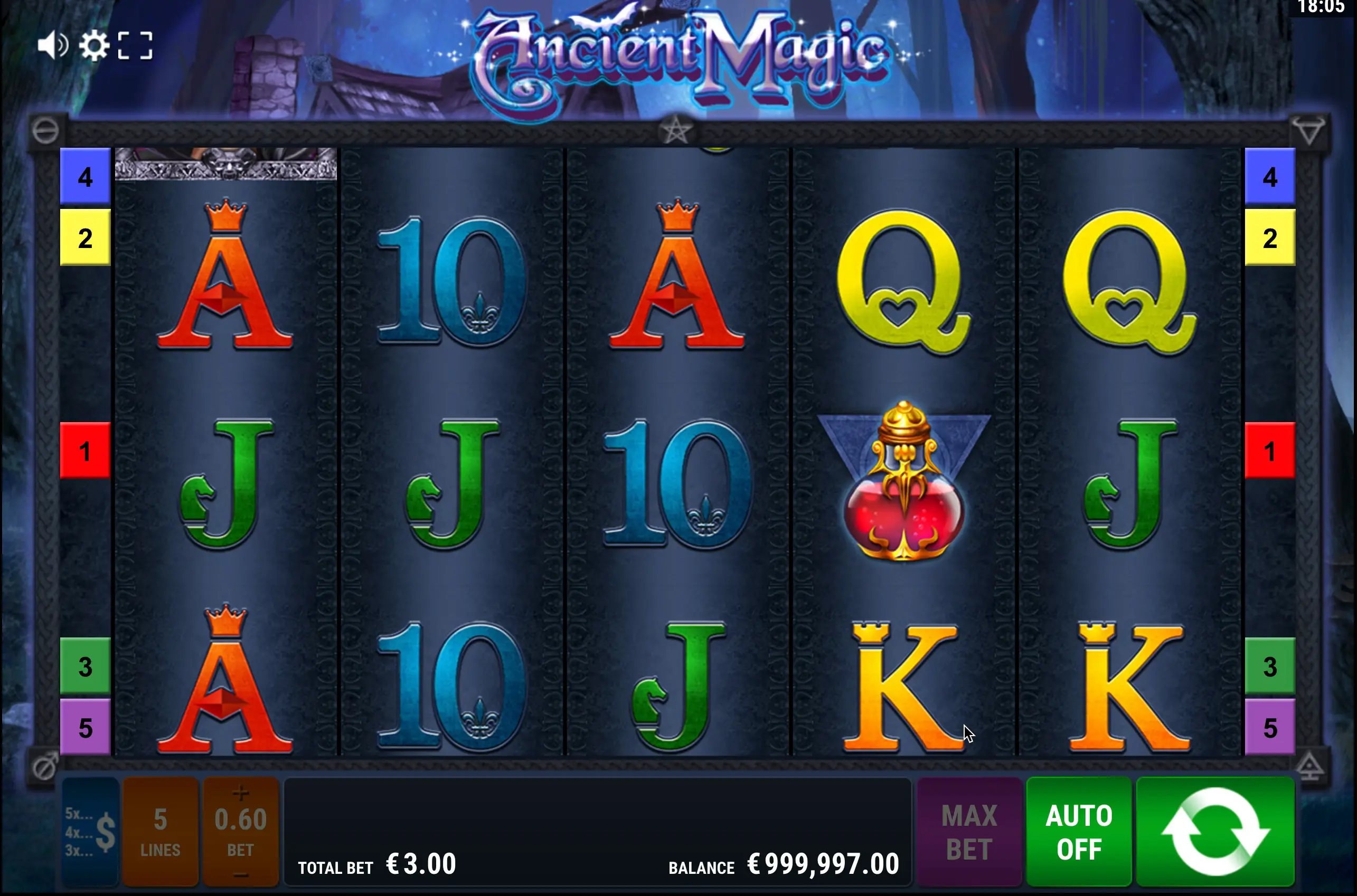 Online game Ancient Magic