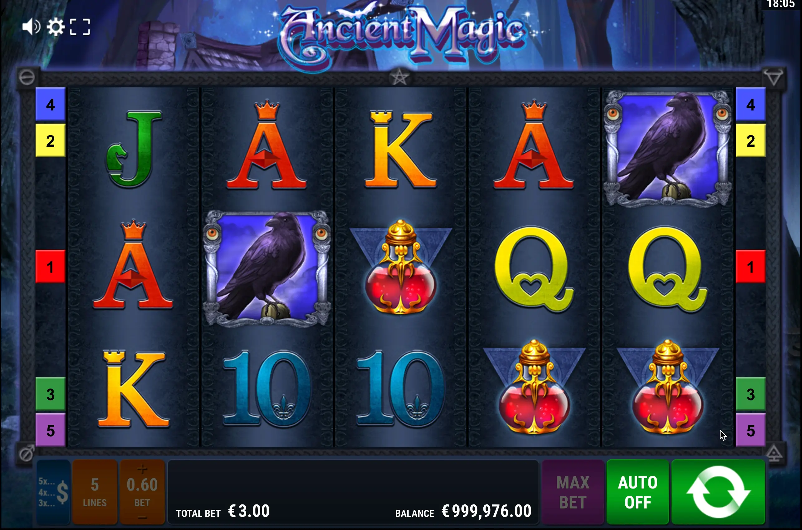 Game for money Ancient Magic