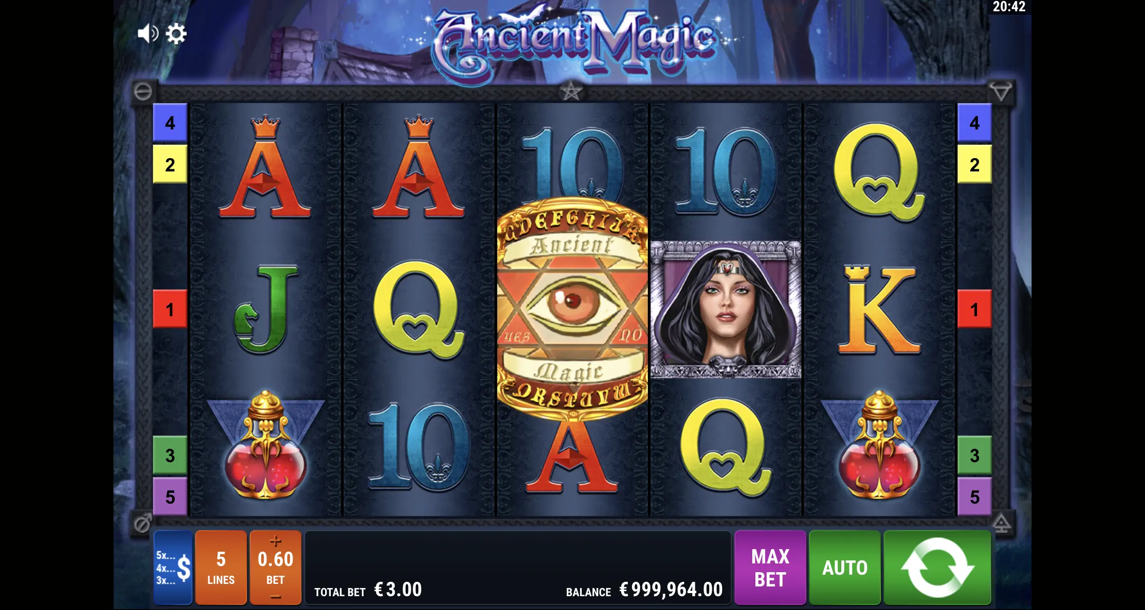 Ancient Magic game site