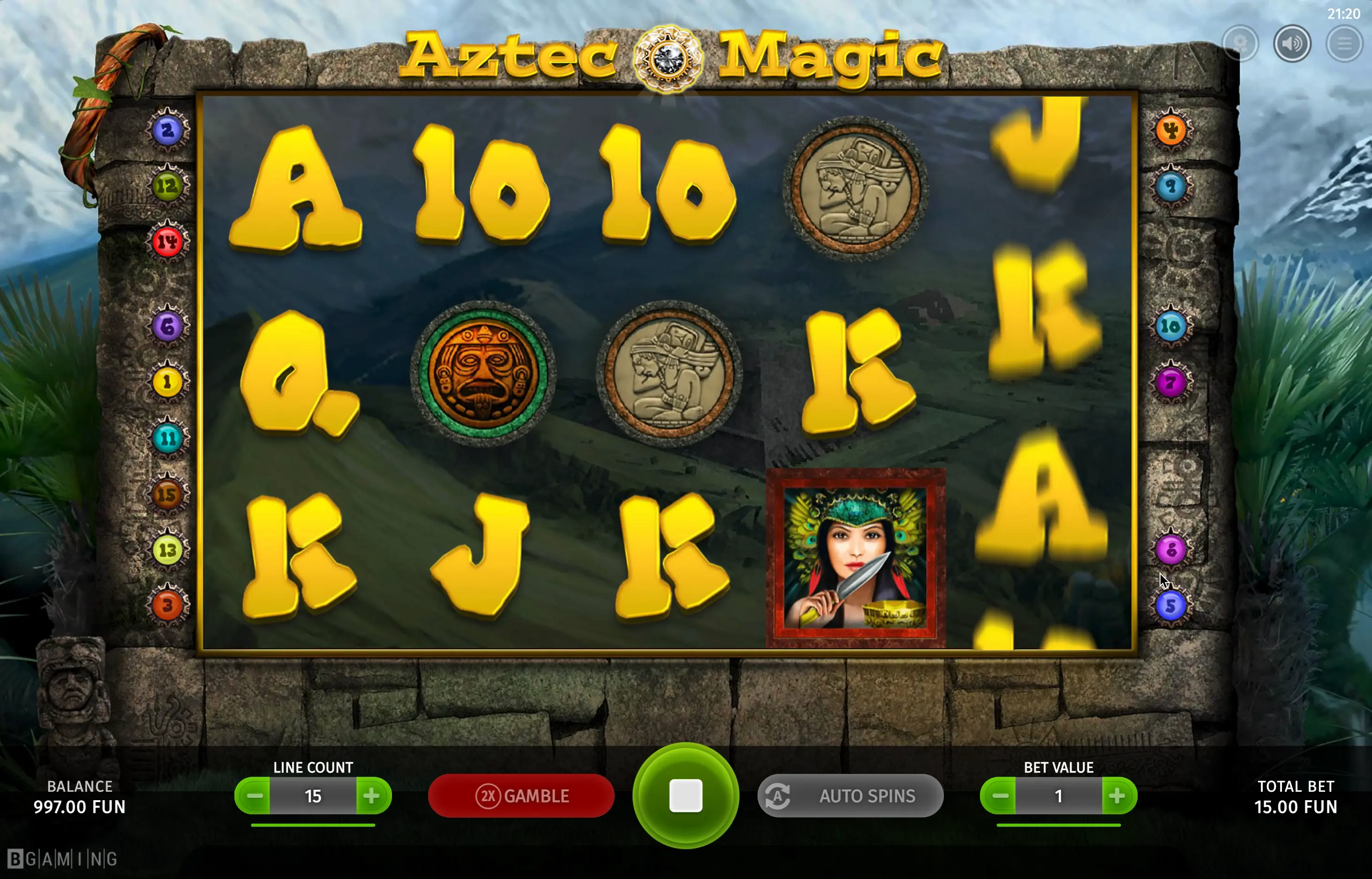 Aztec Magic earning strategy