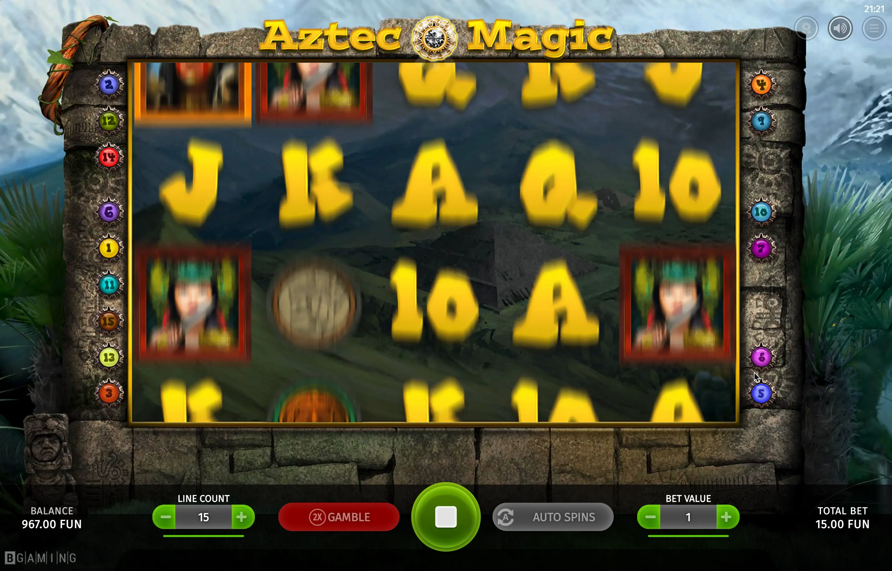 Slot Aztec Magic Tactics