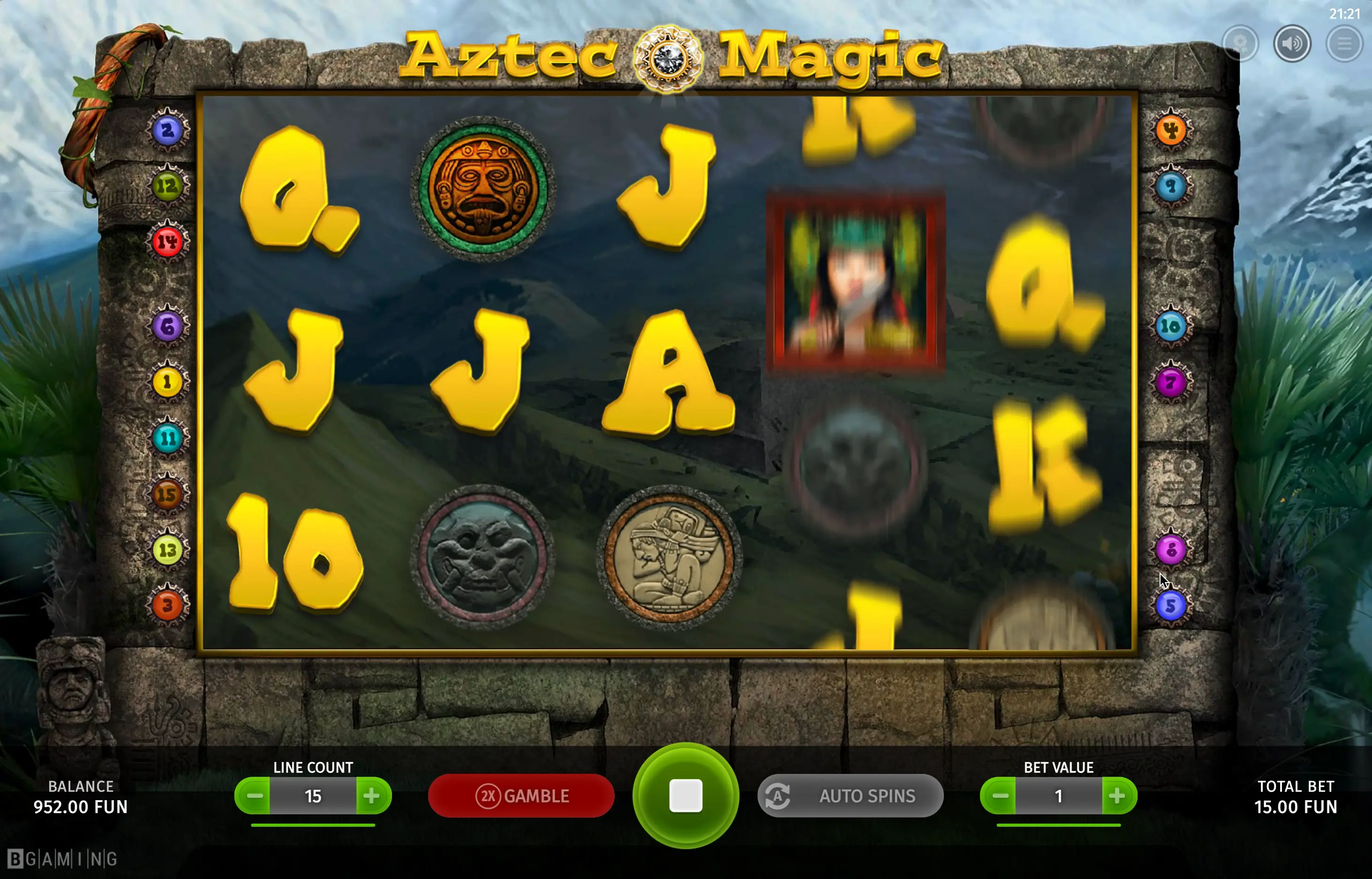 Game for money Aztec Magic