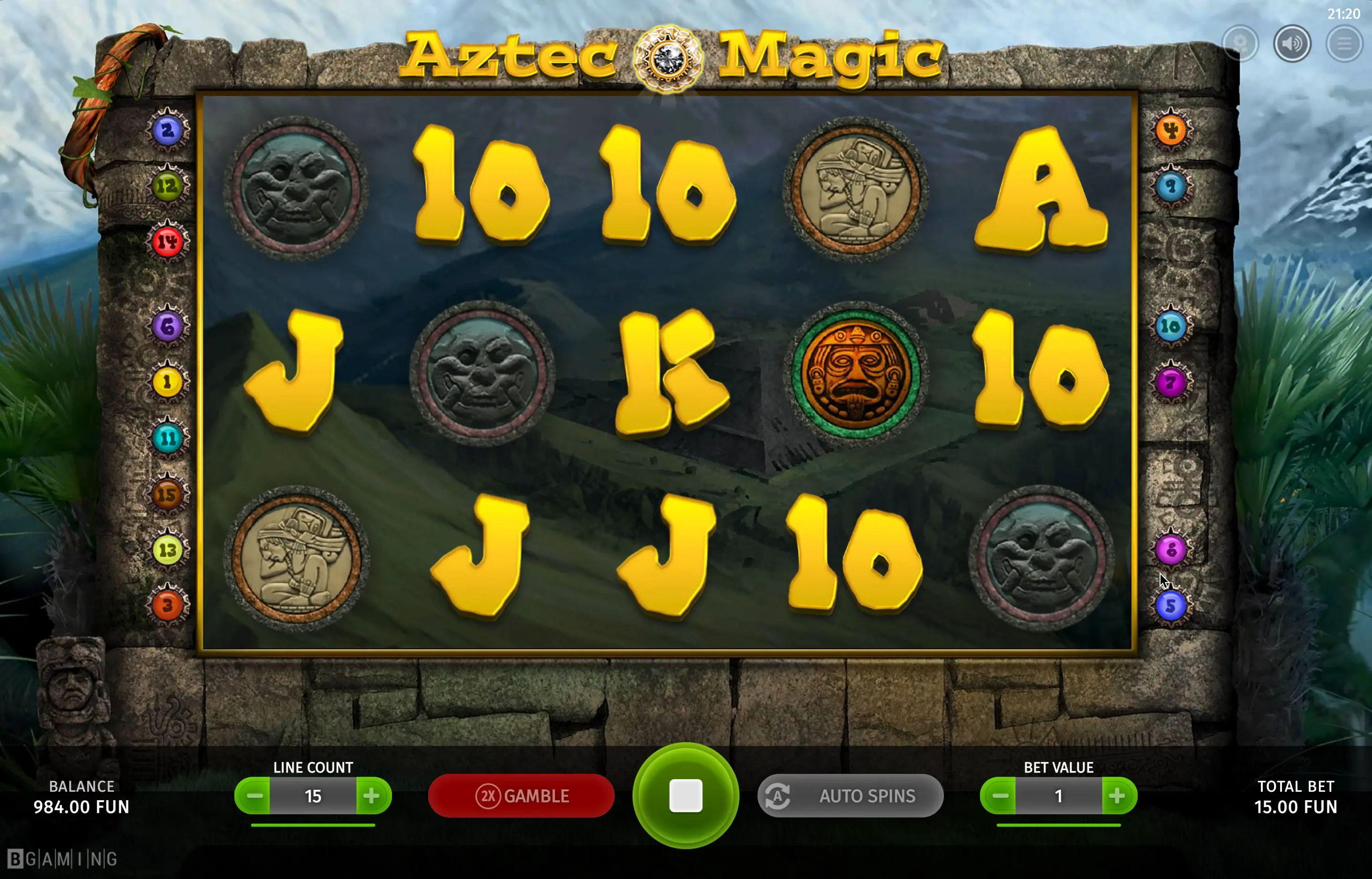 Aztec Magic slot for money