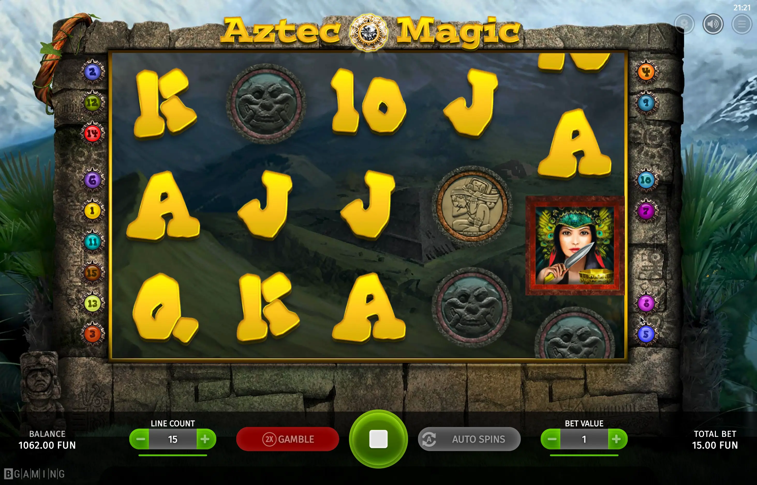 Aztec Magic How to win
