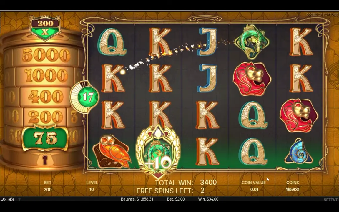 Codex of Fortune play online