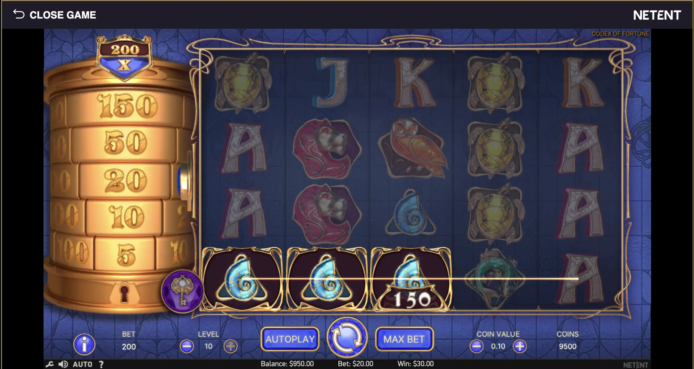 Codex of Fortune game