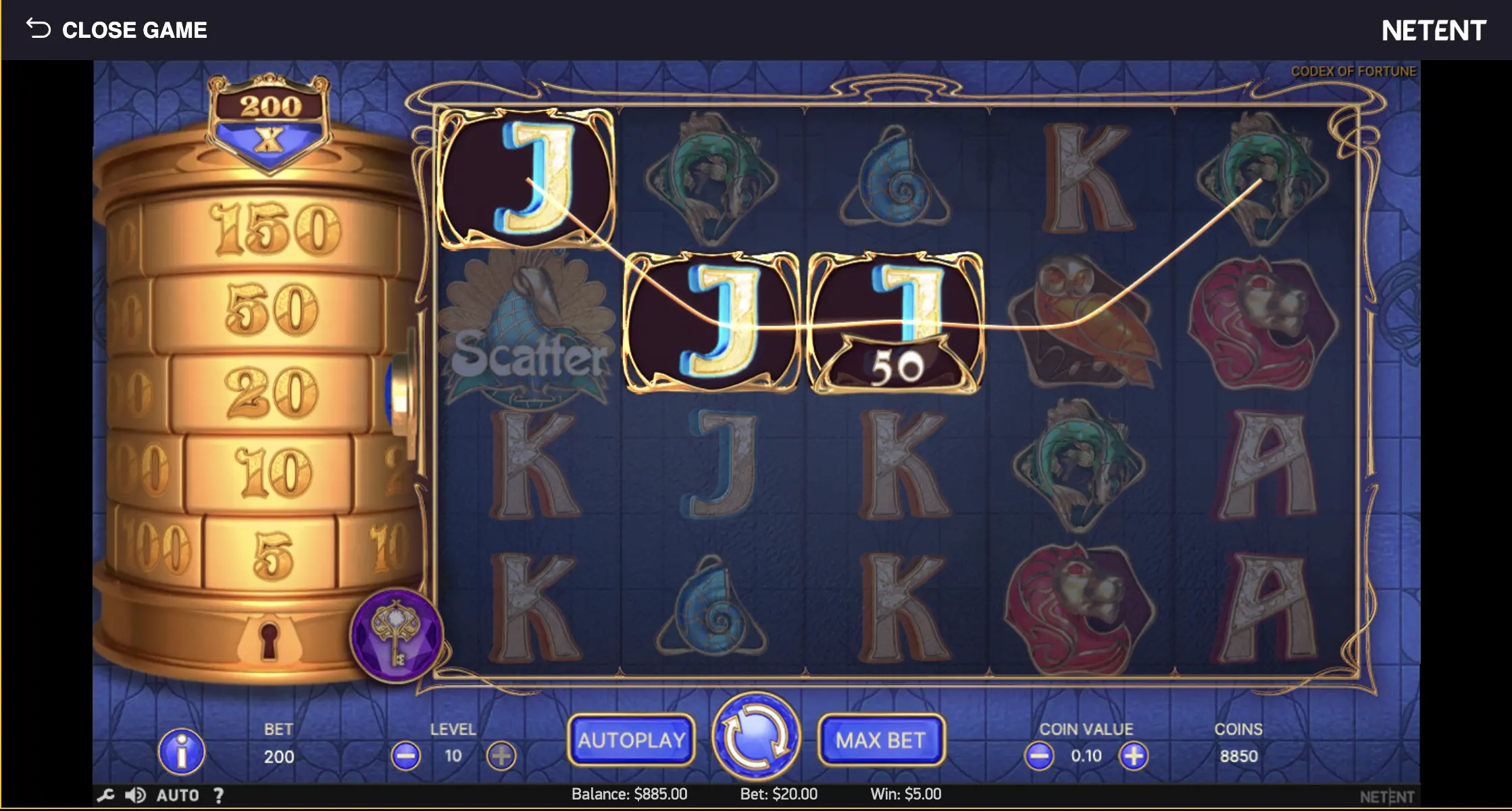 Play Codex of Fortune for free