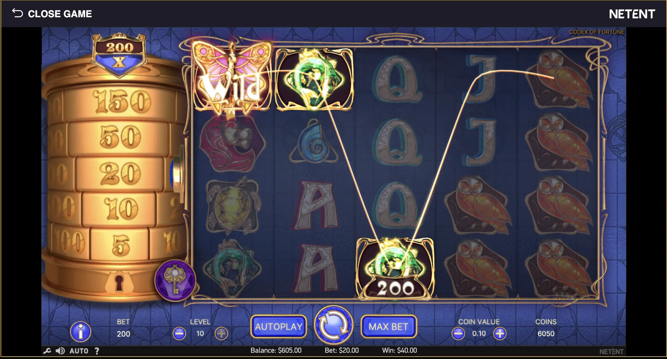 Codex of Fortune slot registration