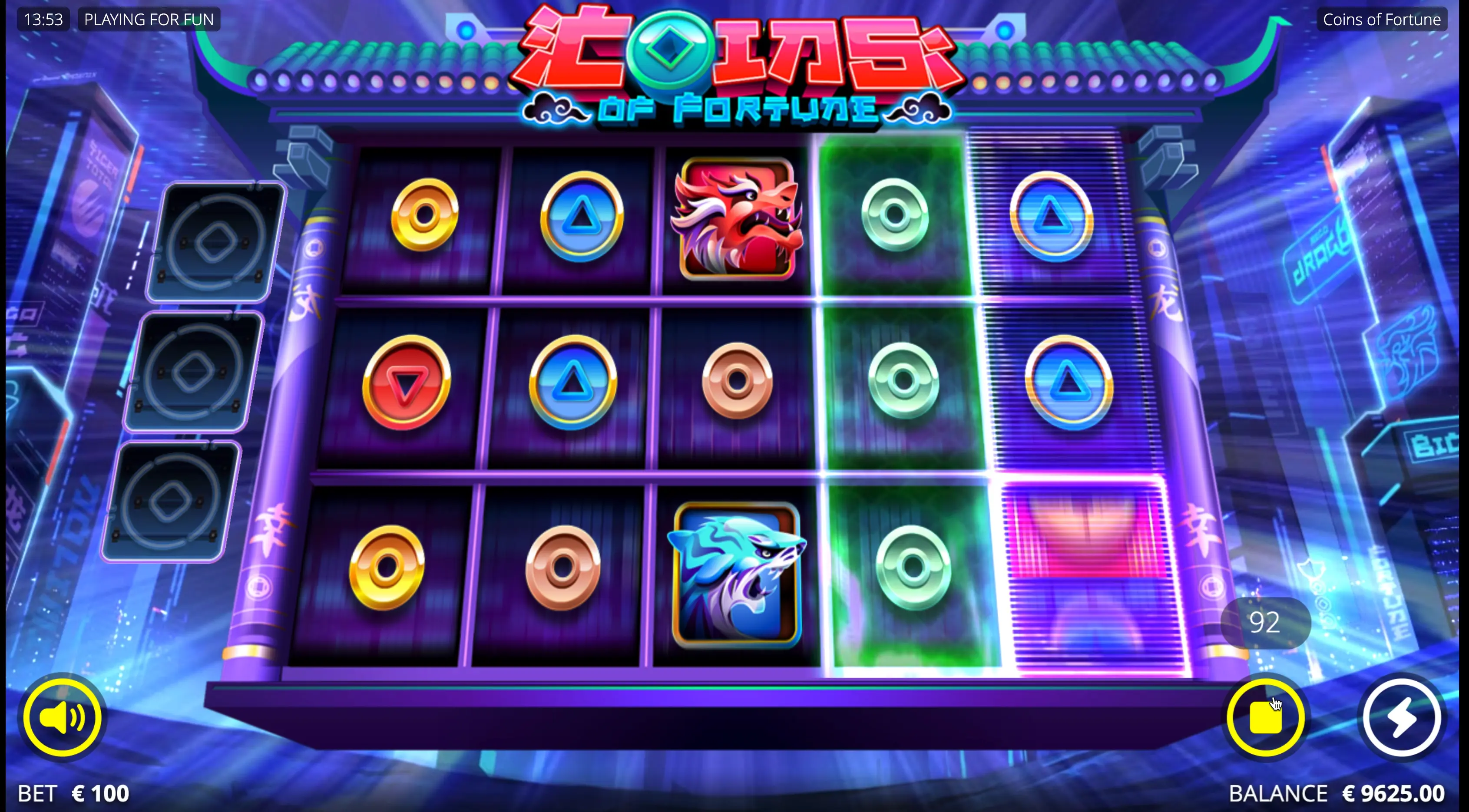 Coins Of Fortune play online
