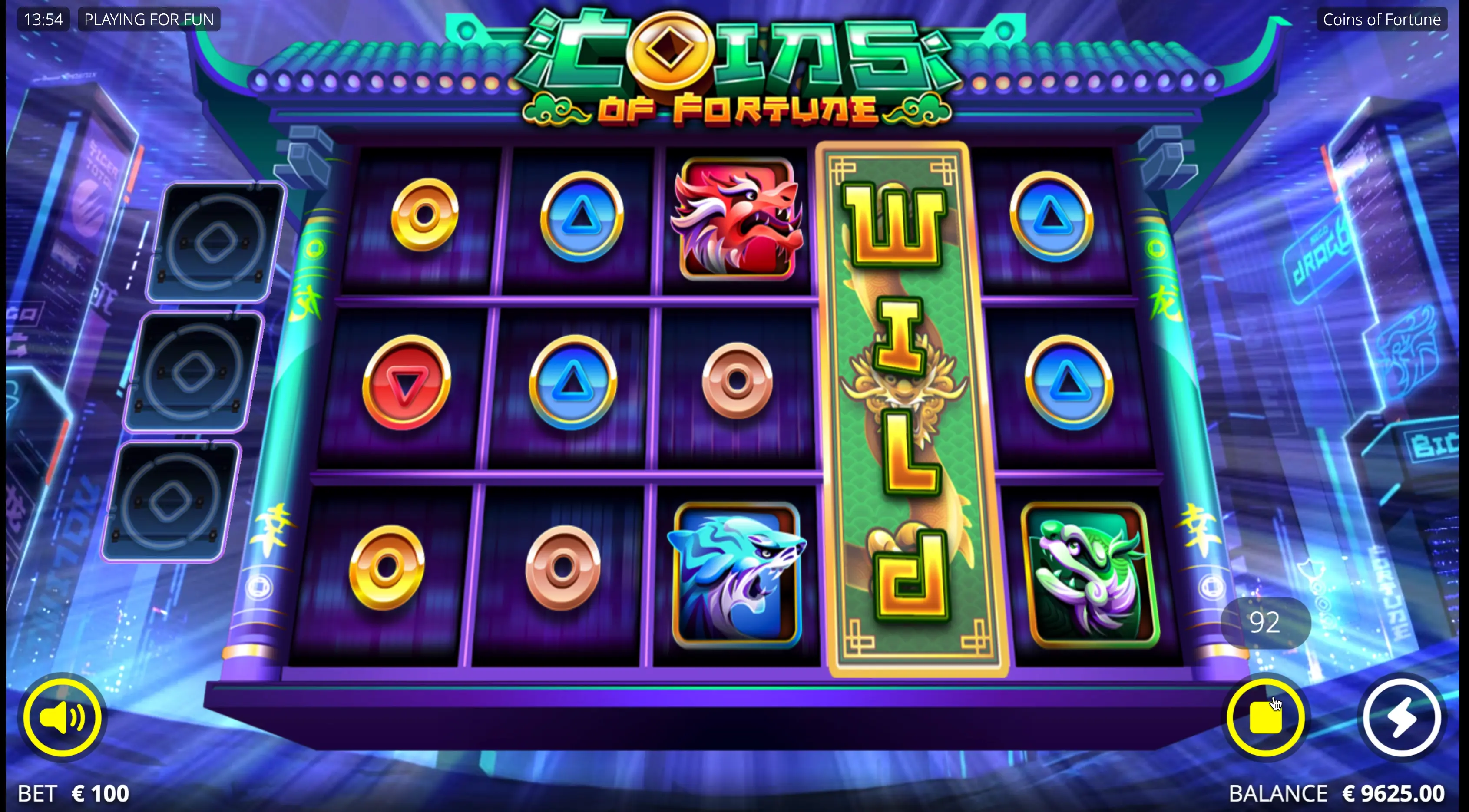 Coins Of Fortune play free