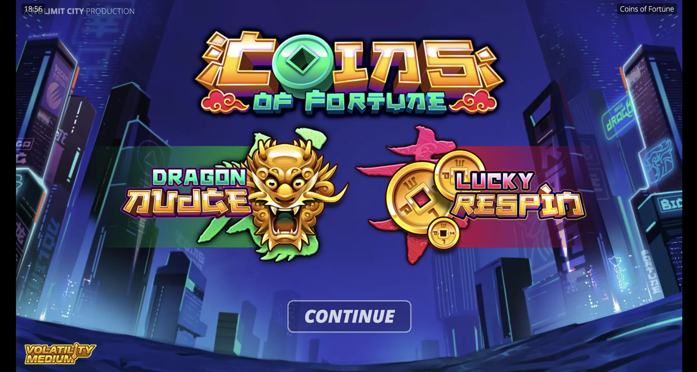Coins Of Fortune slot for money