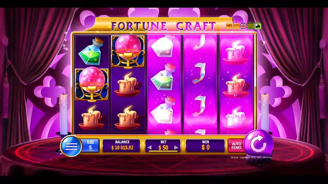 Online game Fortune Craft