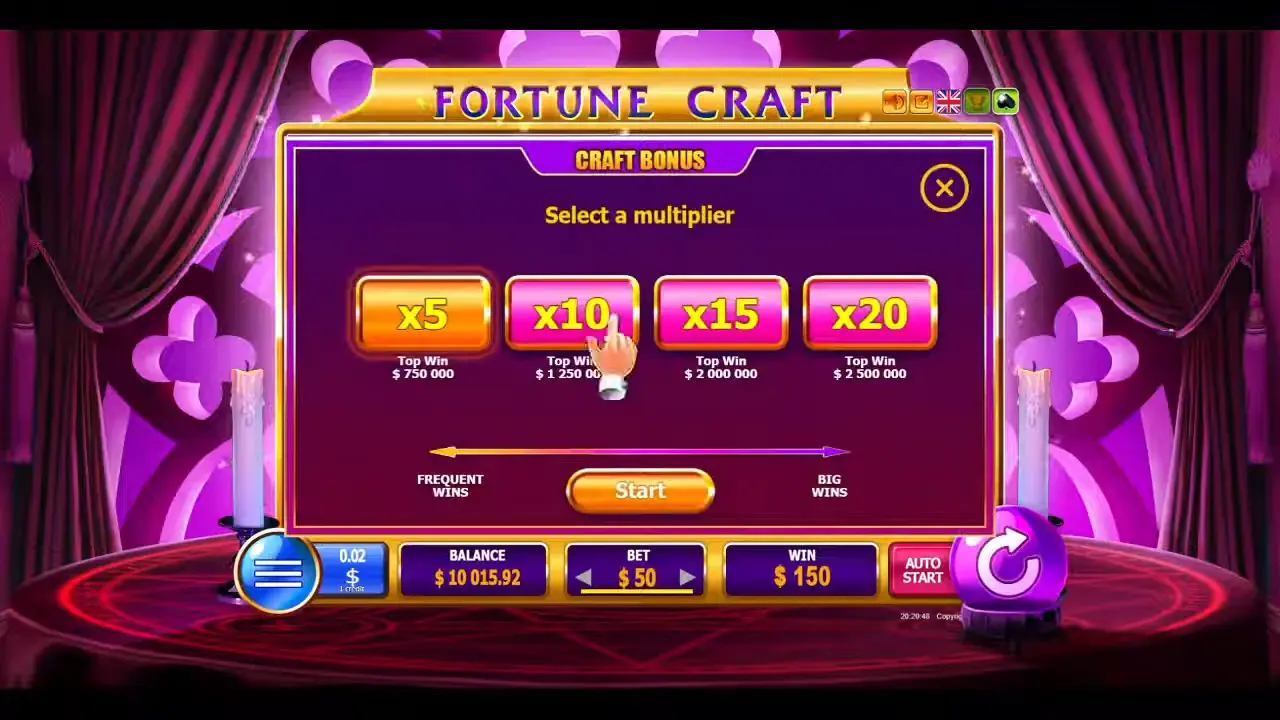Play Fortune Craft for free