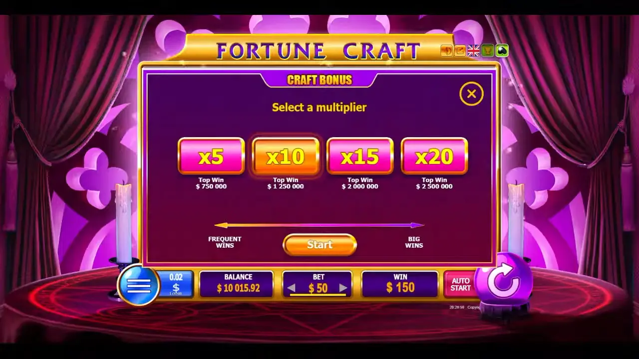Fortune Craft game site
