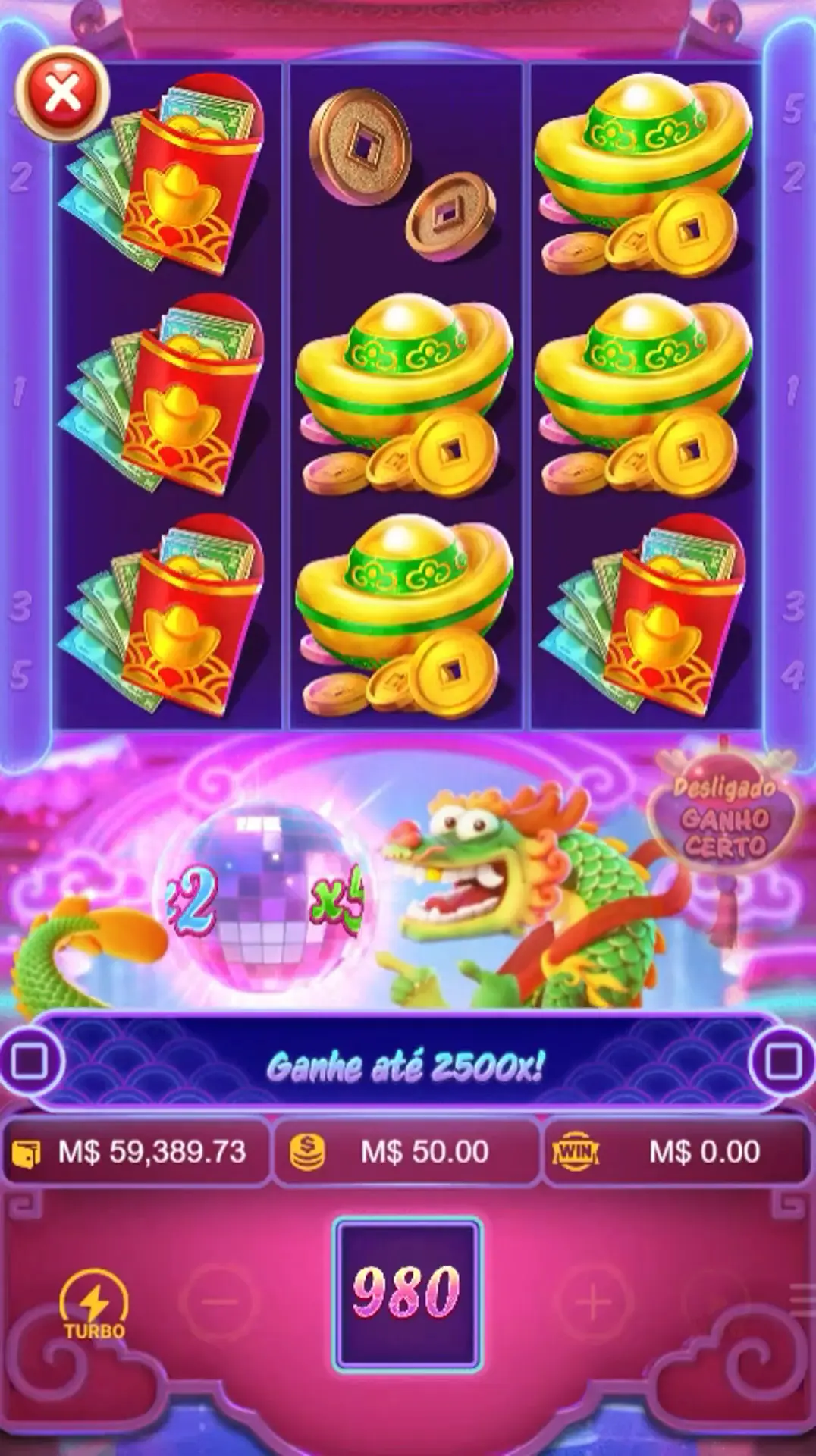 Online game Fortune Dragon