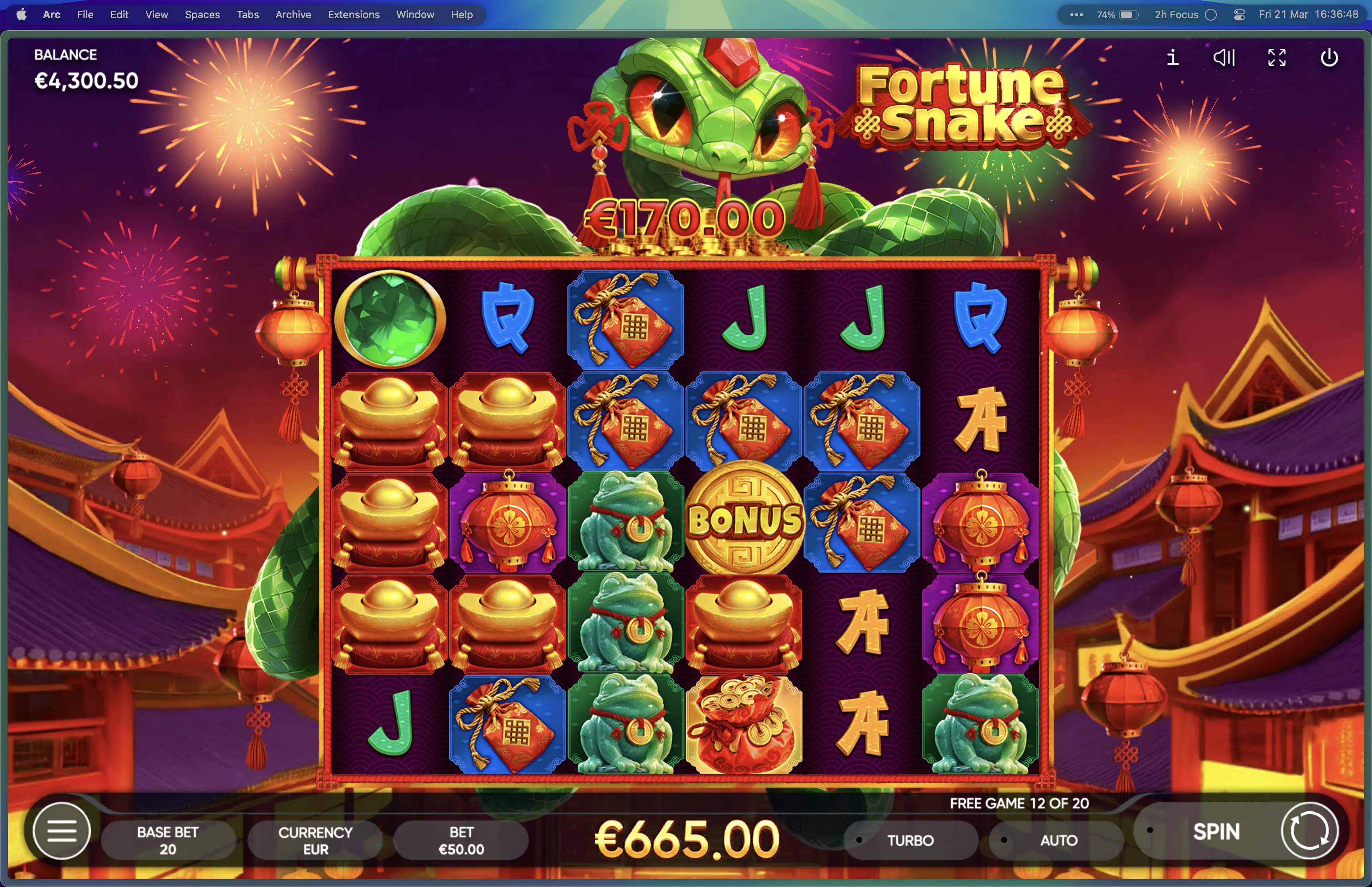 Game for money Fortune Snake