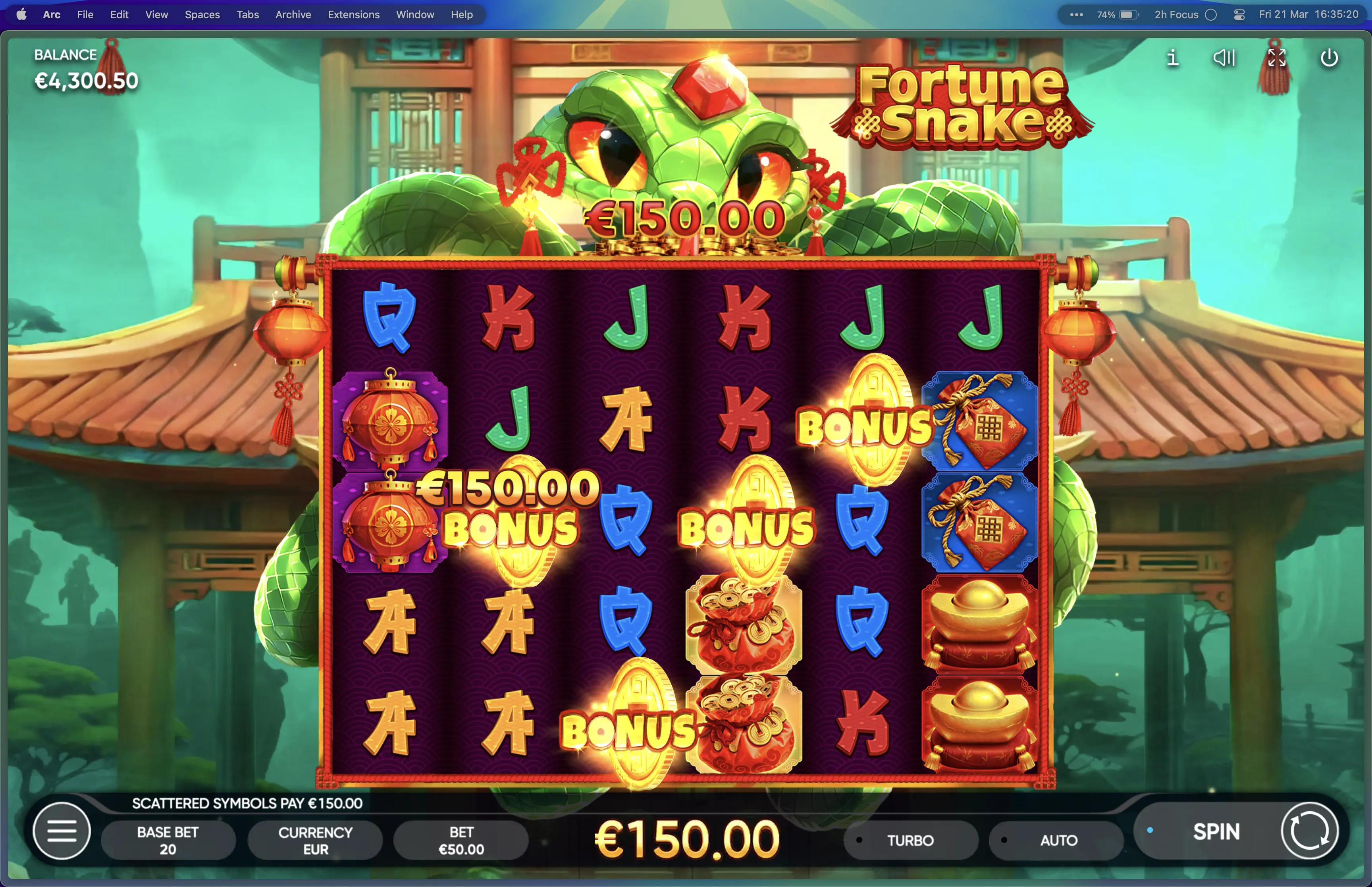 Fortune Snake game