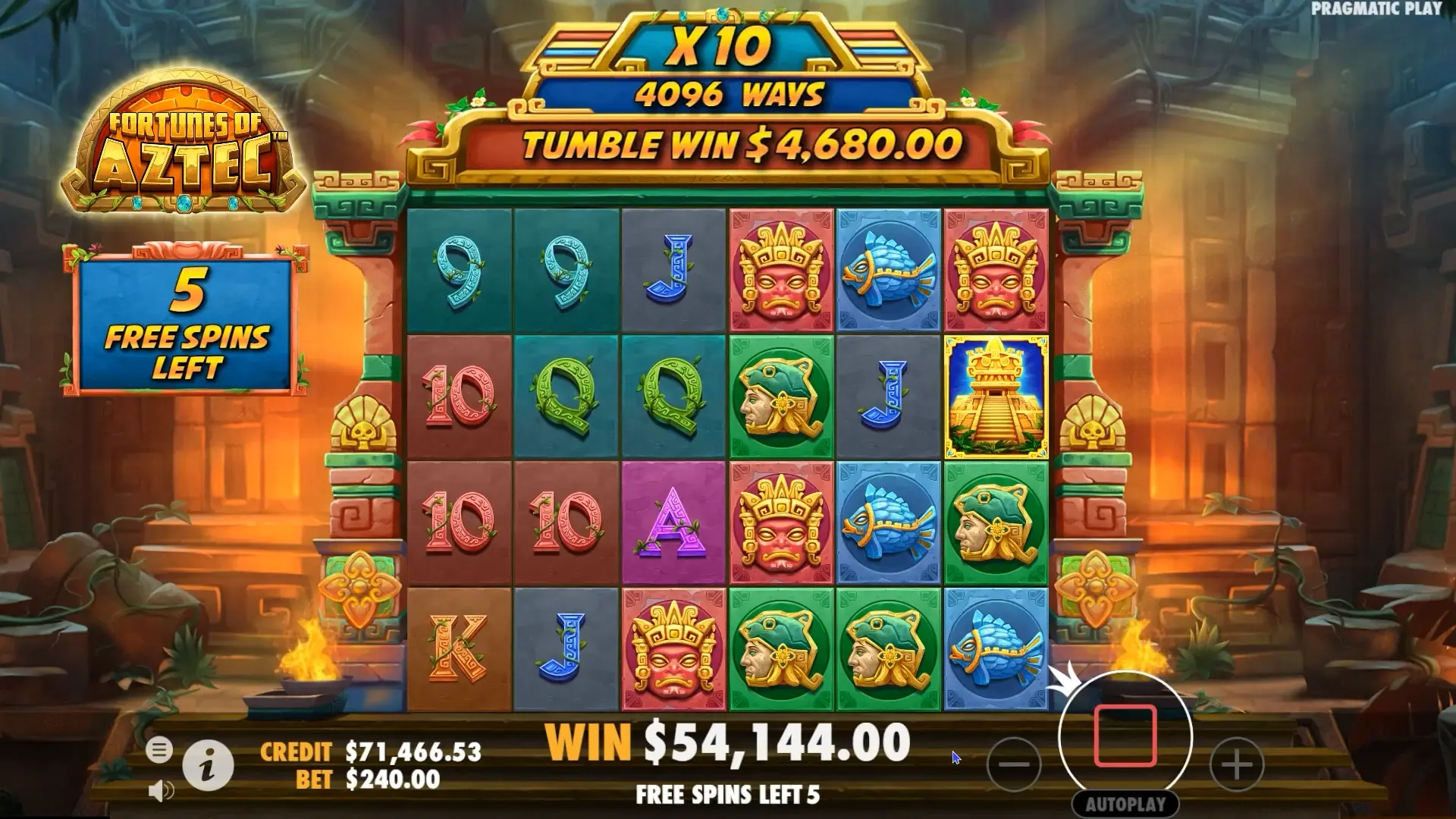 Fortunes of Aztec play online