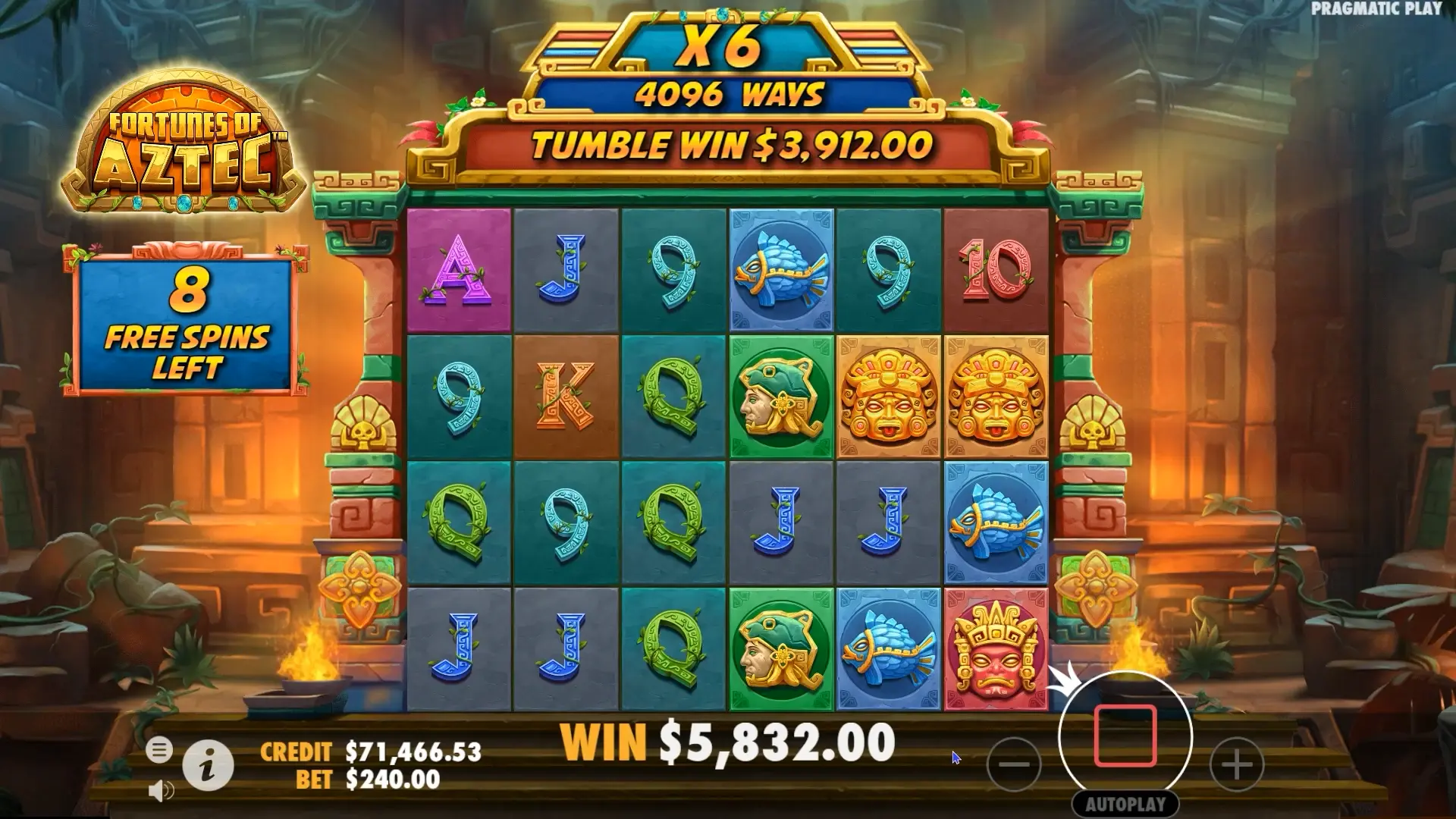 Play Fortunes of Aztec for free