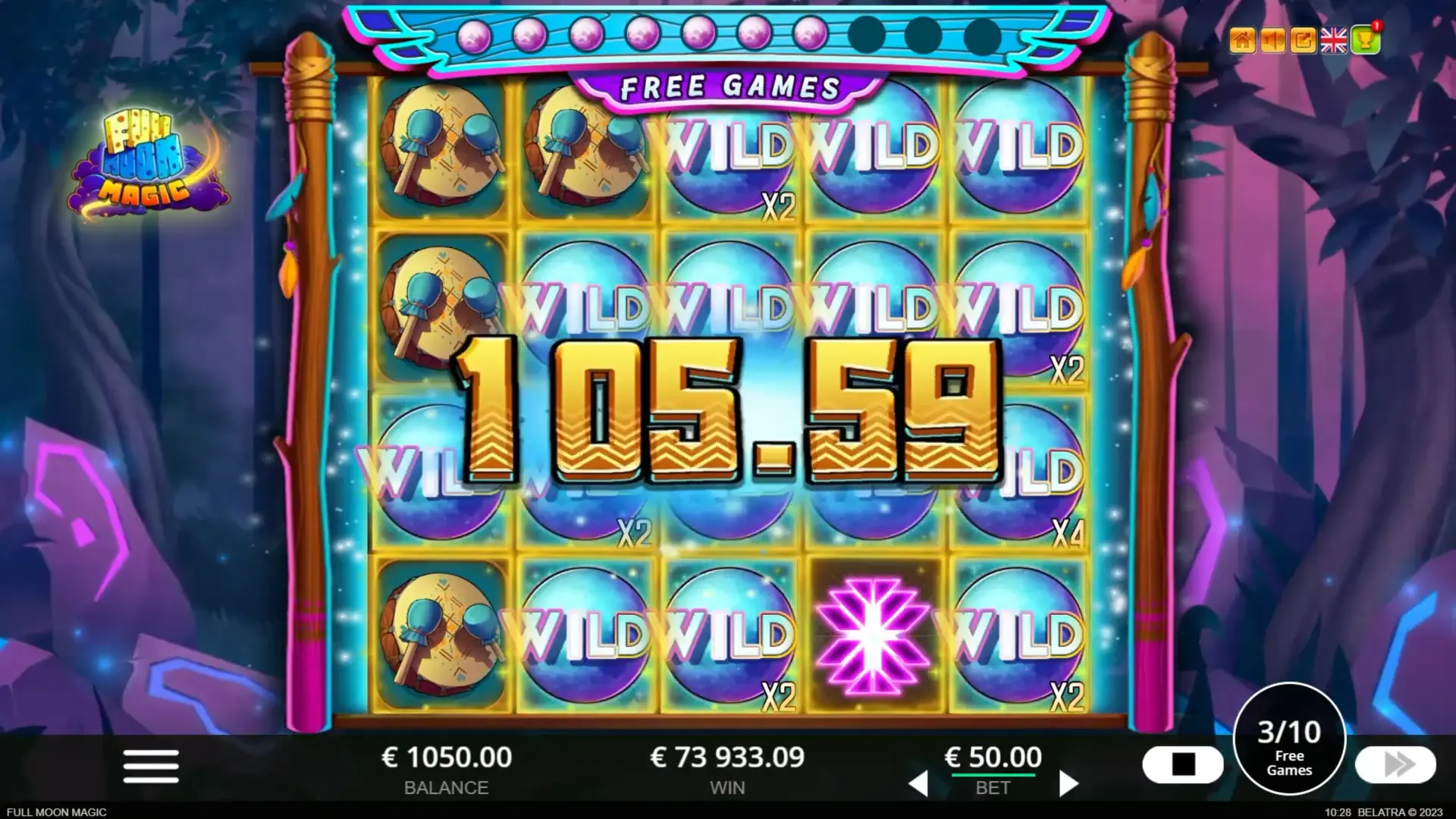 Full Moon Magic How to win