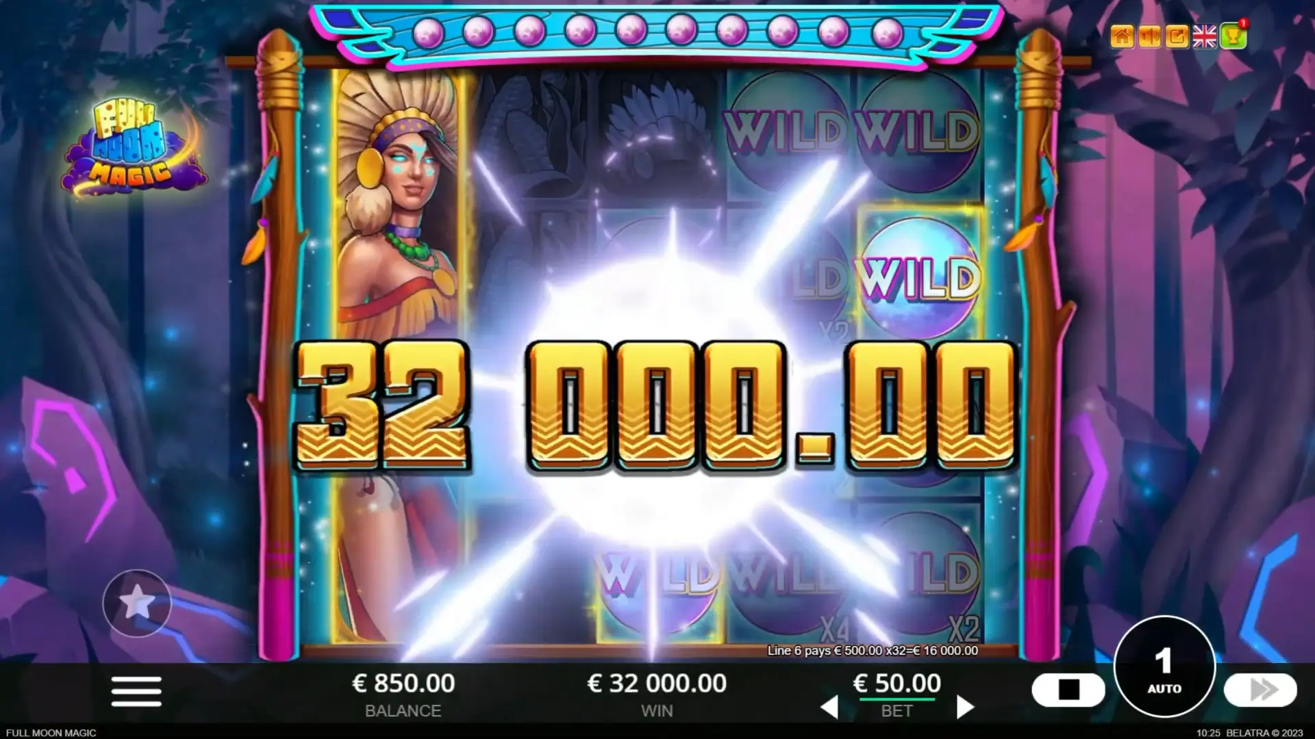 Full Moon Magic slot registration