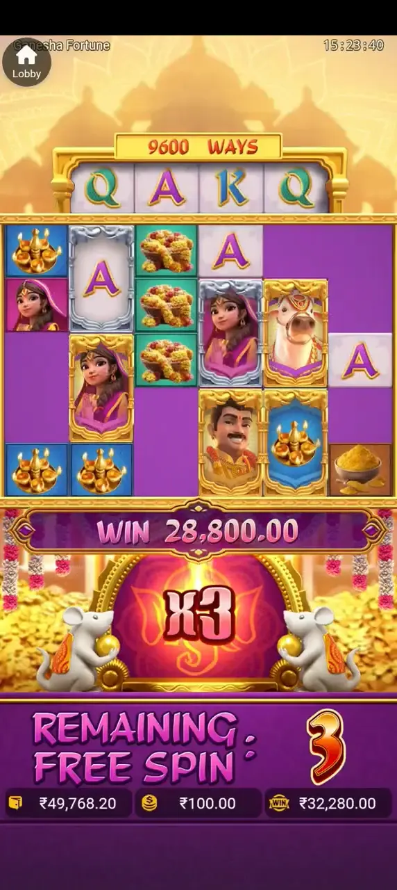 Ganesha Fortune slot bets