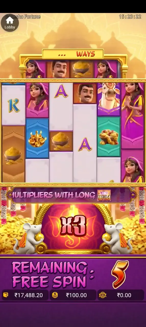 Play Ganesha Fortune bonuses