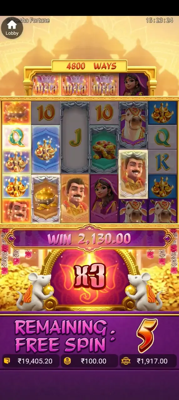 Play Ganesha Fortune for free