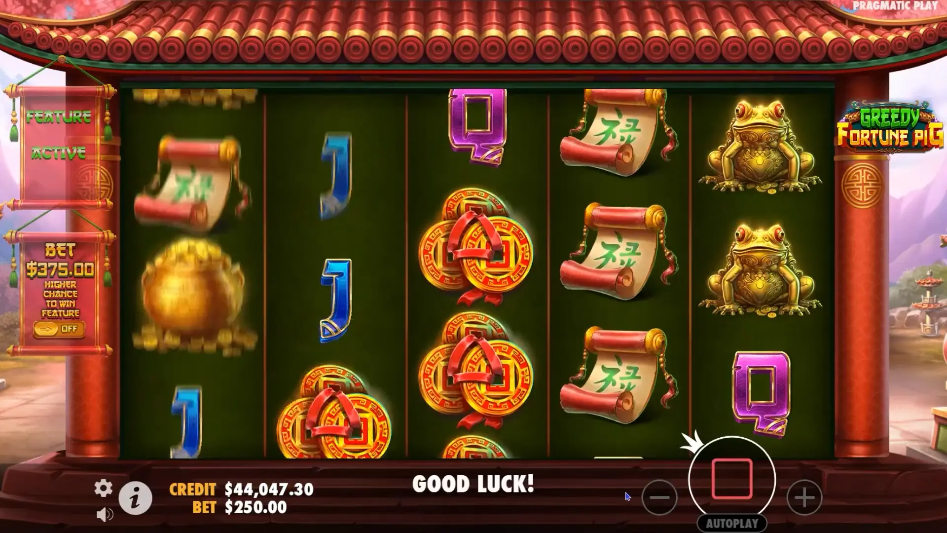 Online game Greedy Fortune Pig