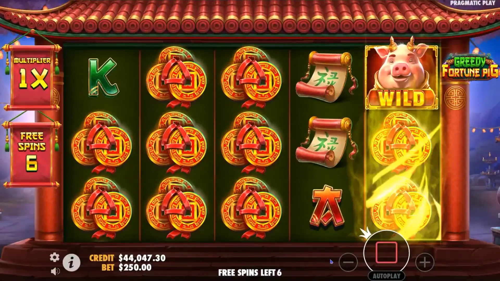 Greedy Fortune Pig game