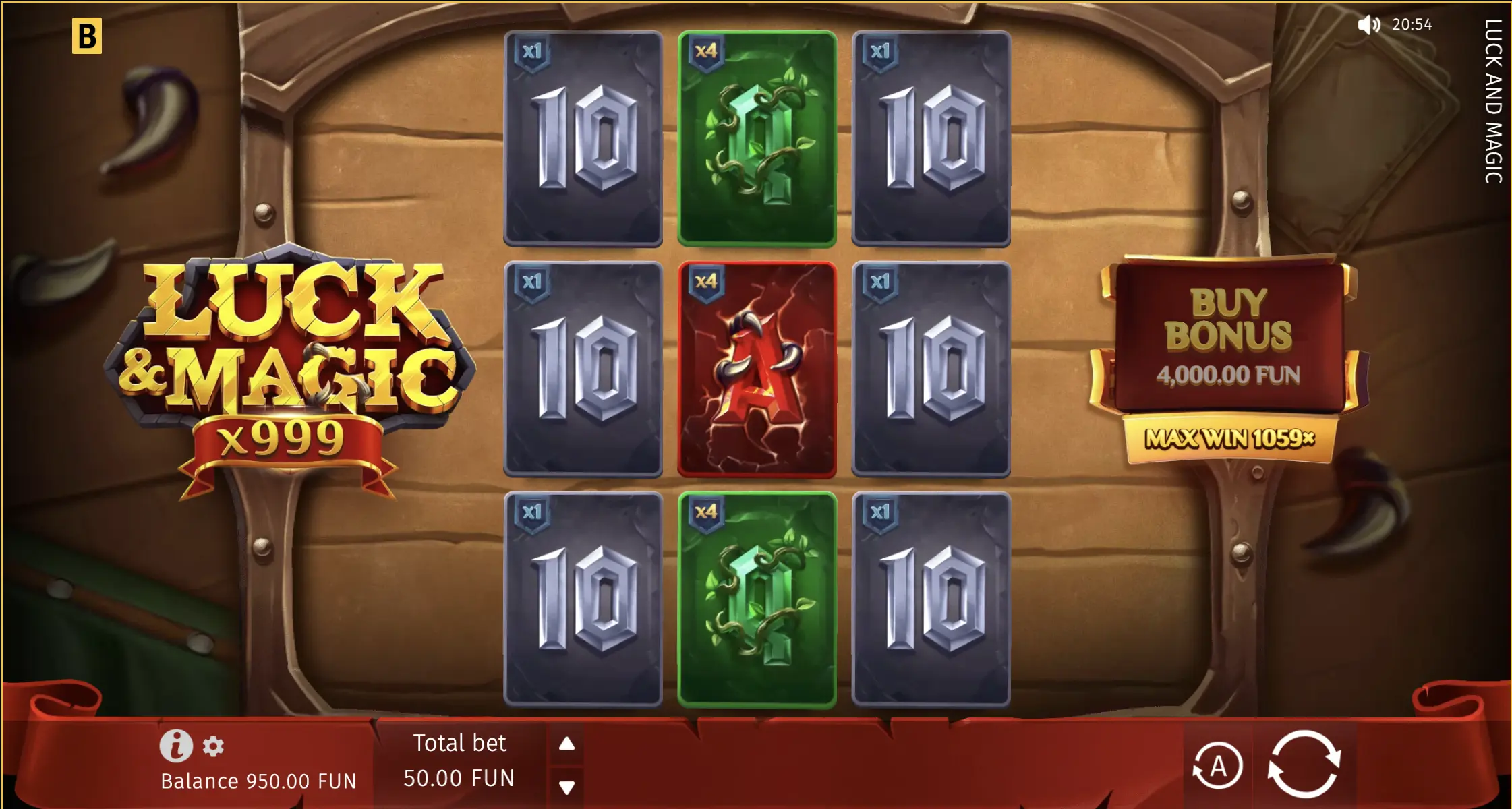Luck & Magic game