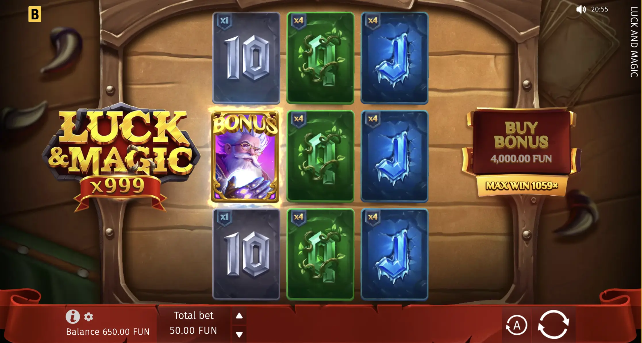 Luck & Magic slot registration