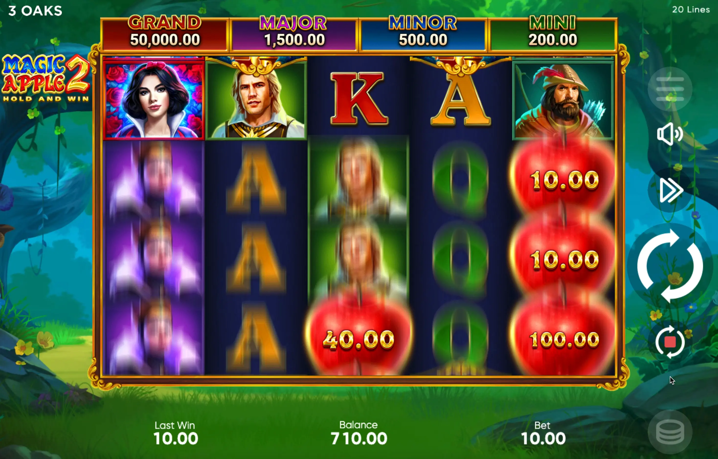 Magic Apple 2 slot registration