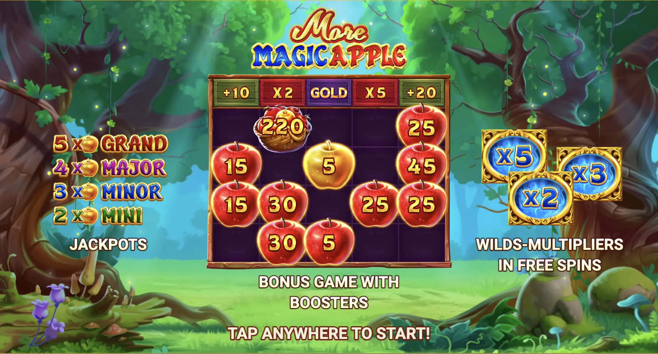 Magic Apple slot for money