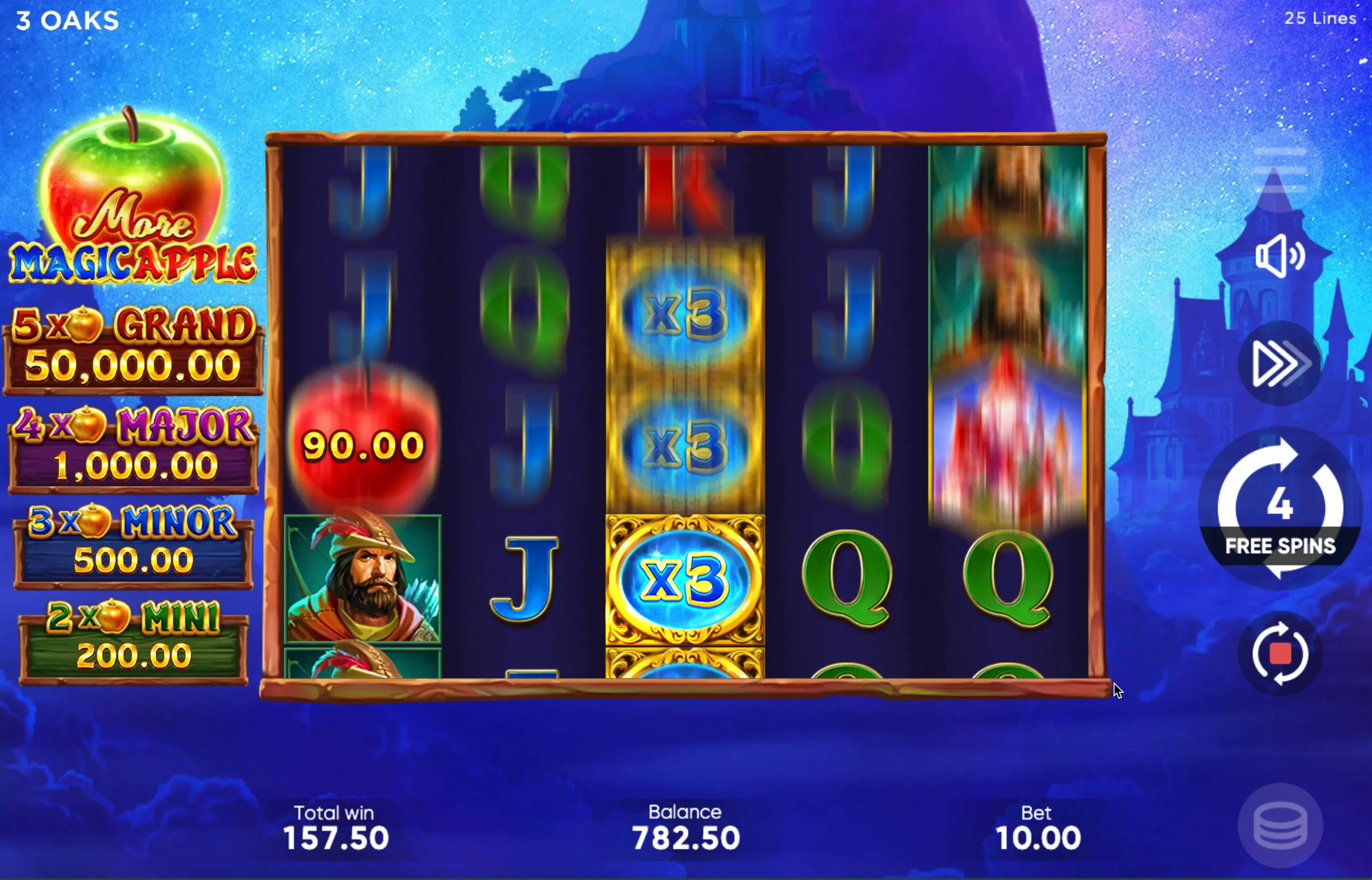 Magic Apple How to win