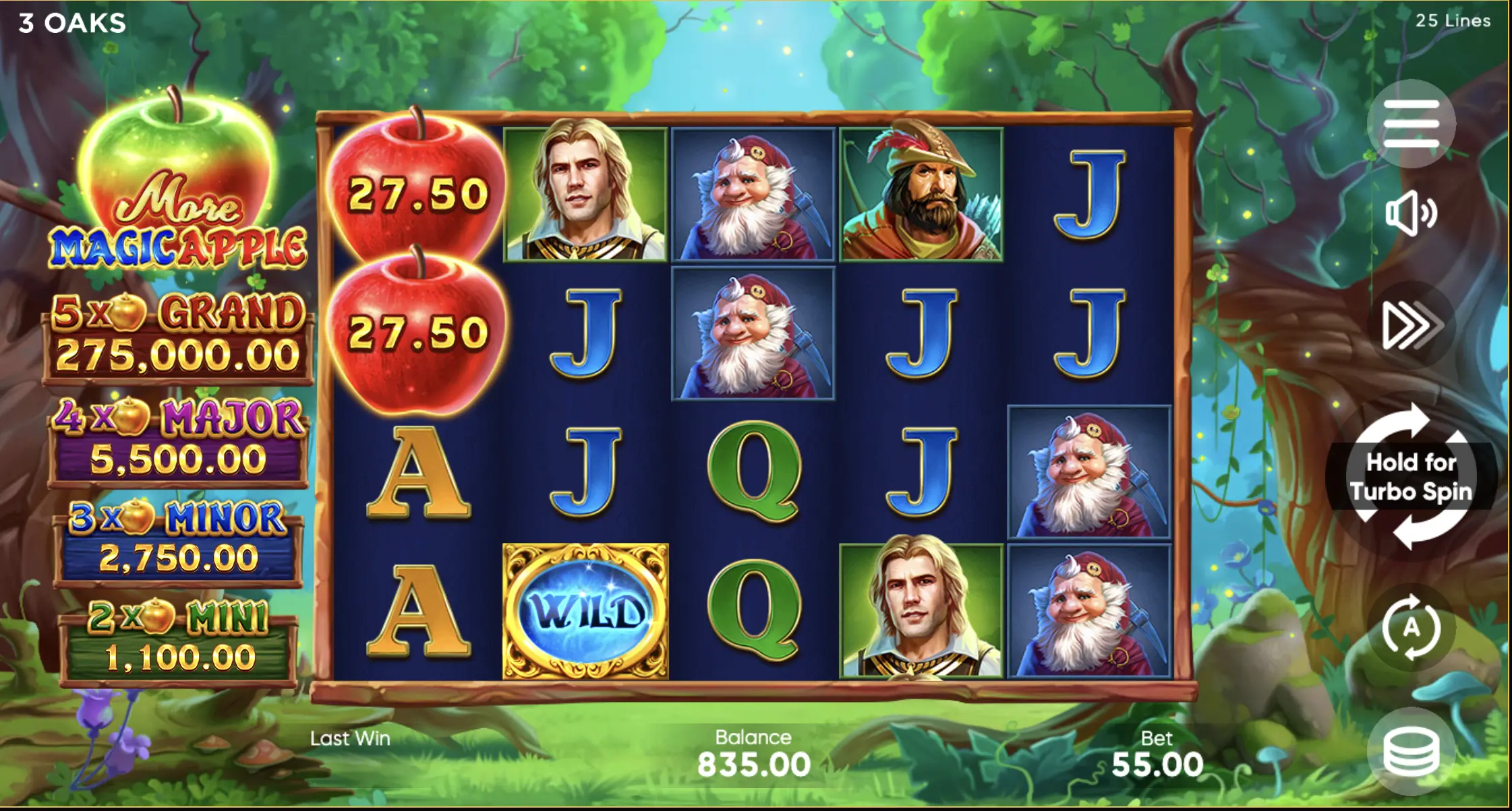 Magic Apple game