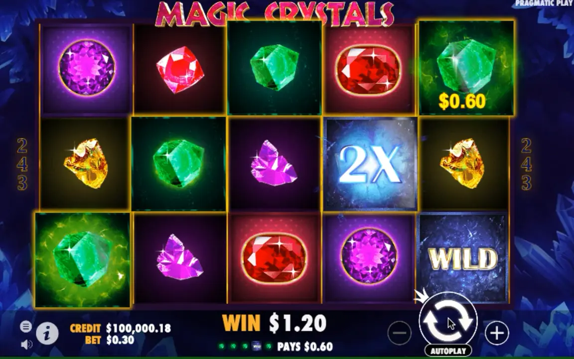 Magic Crystals play online