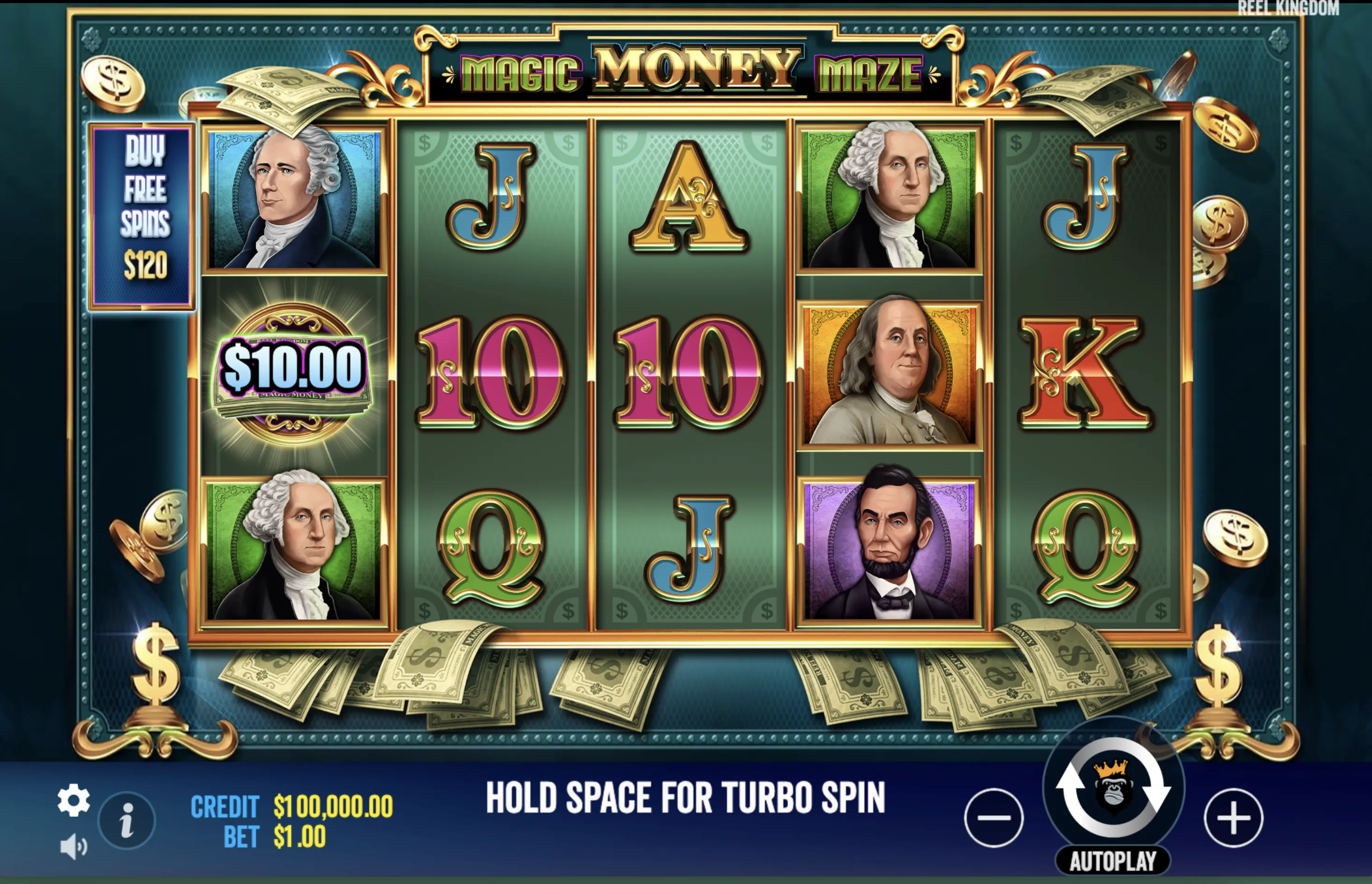 Play Magic Money Maze bonuses