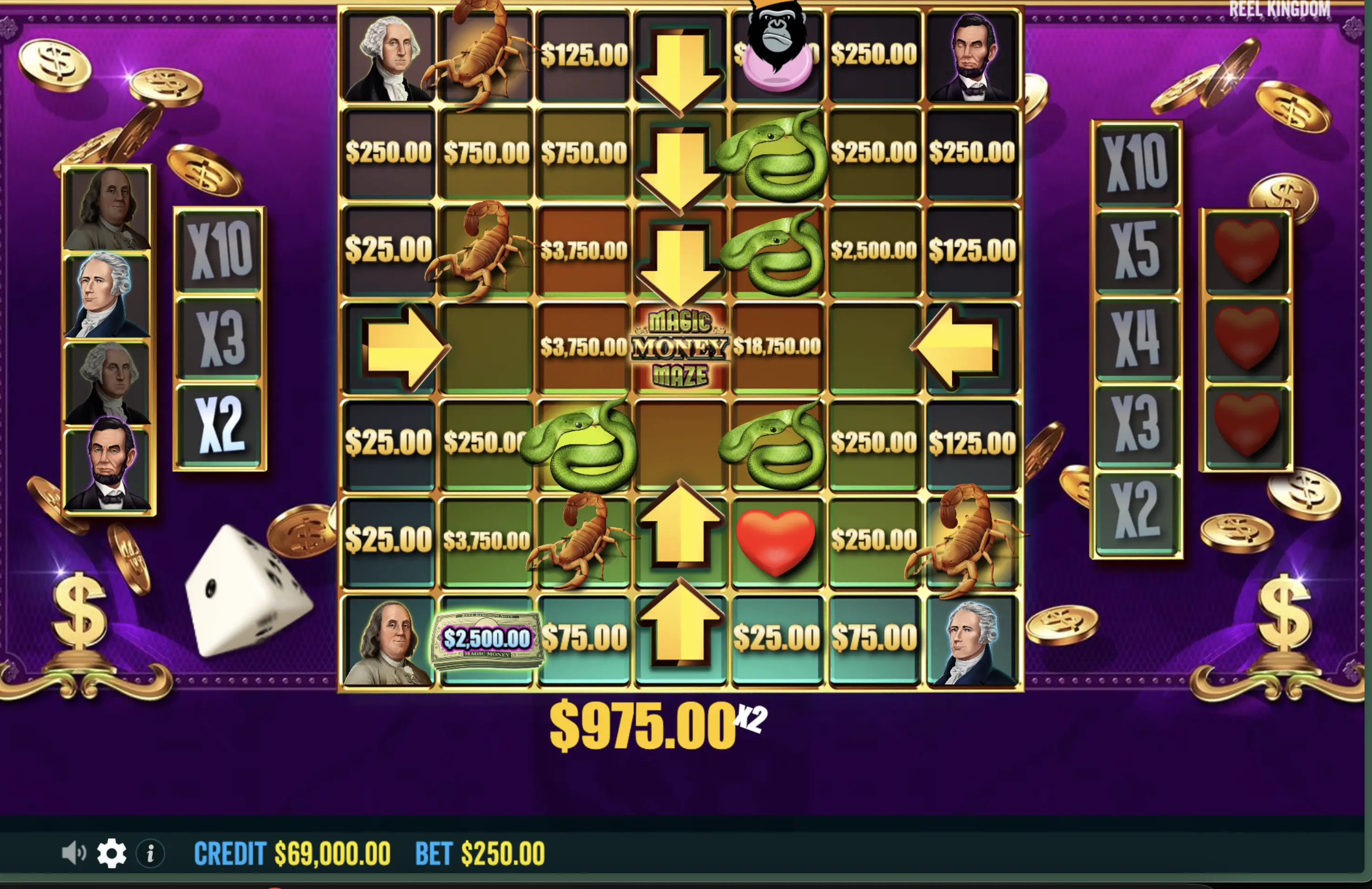 Magic Money Maze slot registration