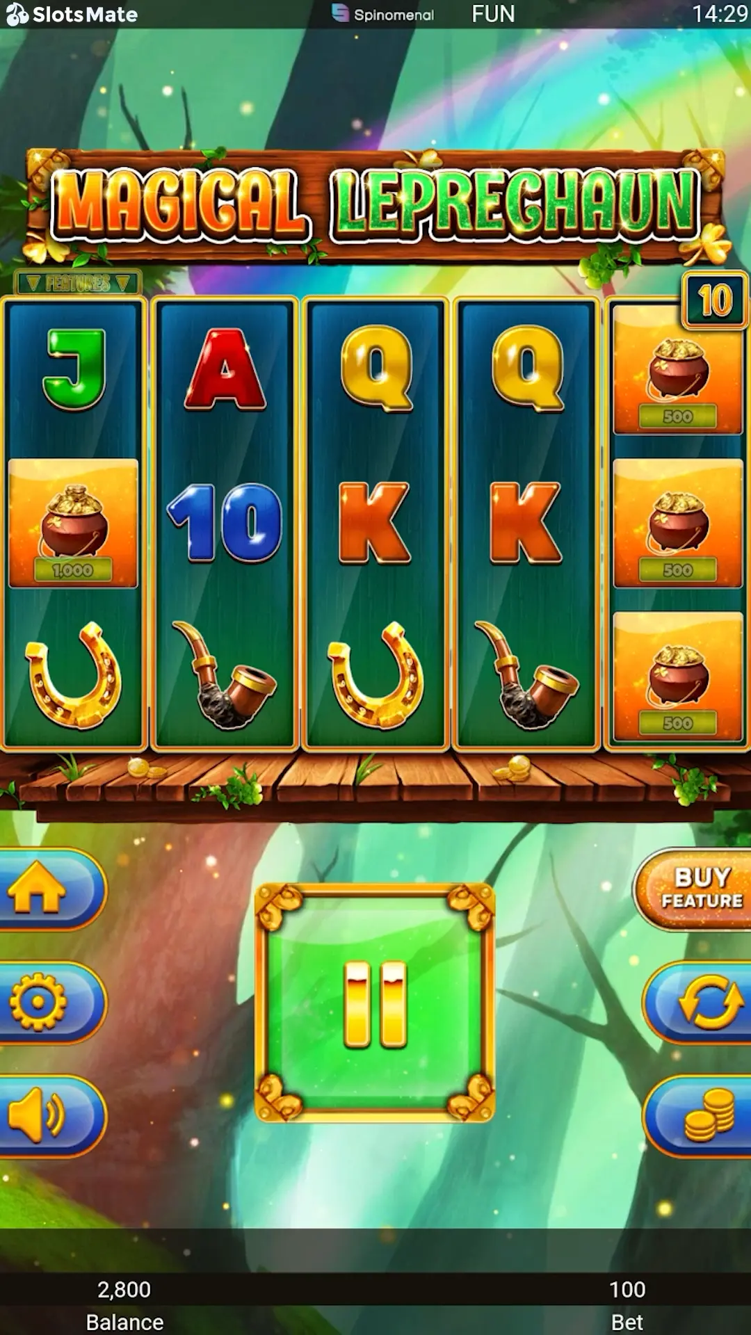 Game for money Magical Leprechaun
