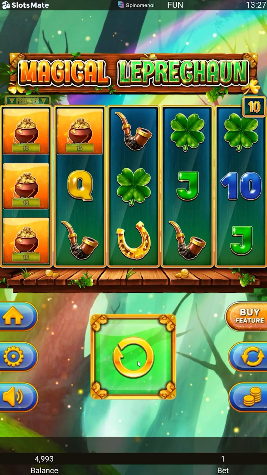 Magical Leprechaun slot for money