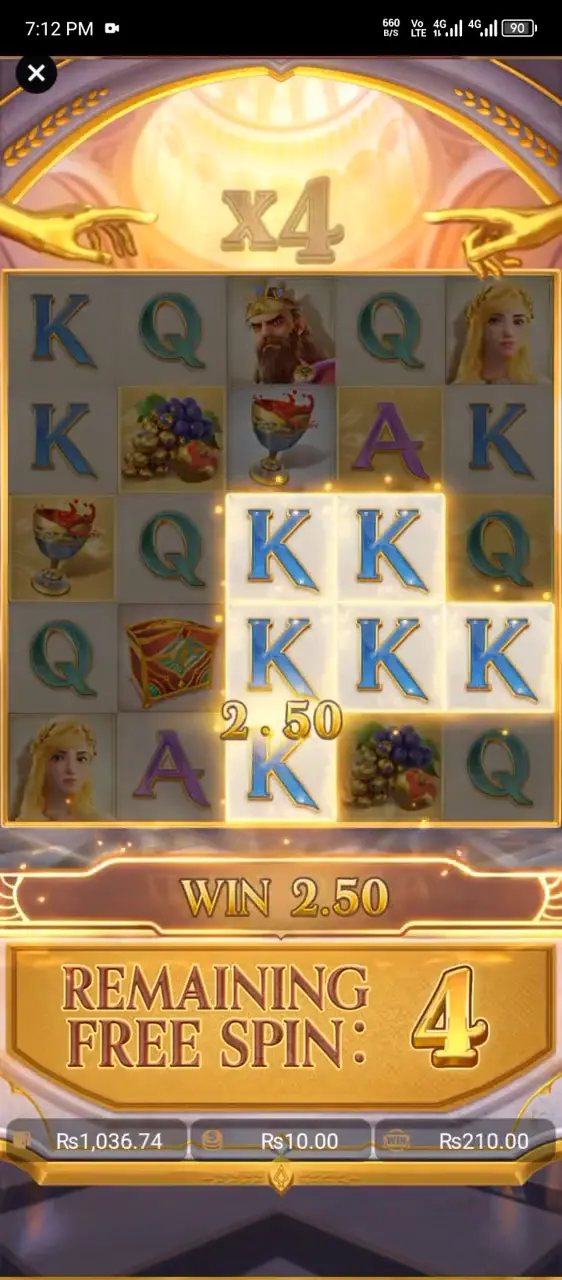 Midas Fortune slot bets