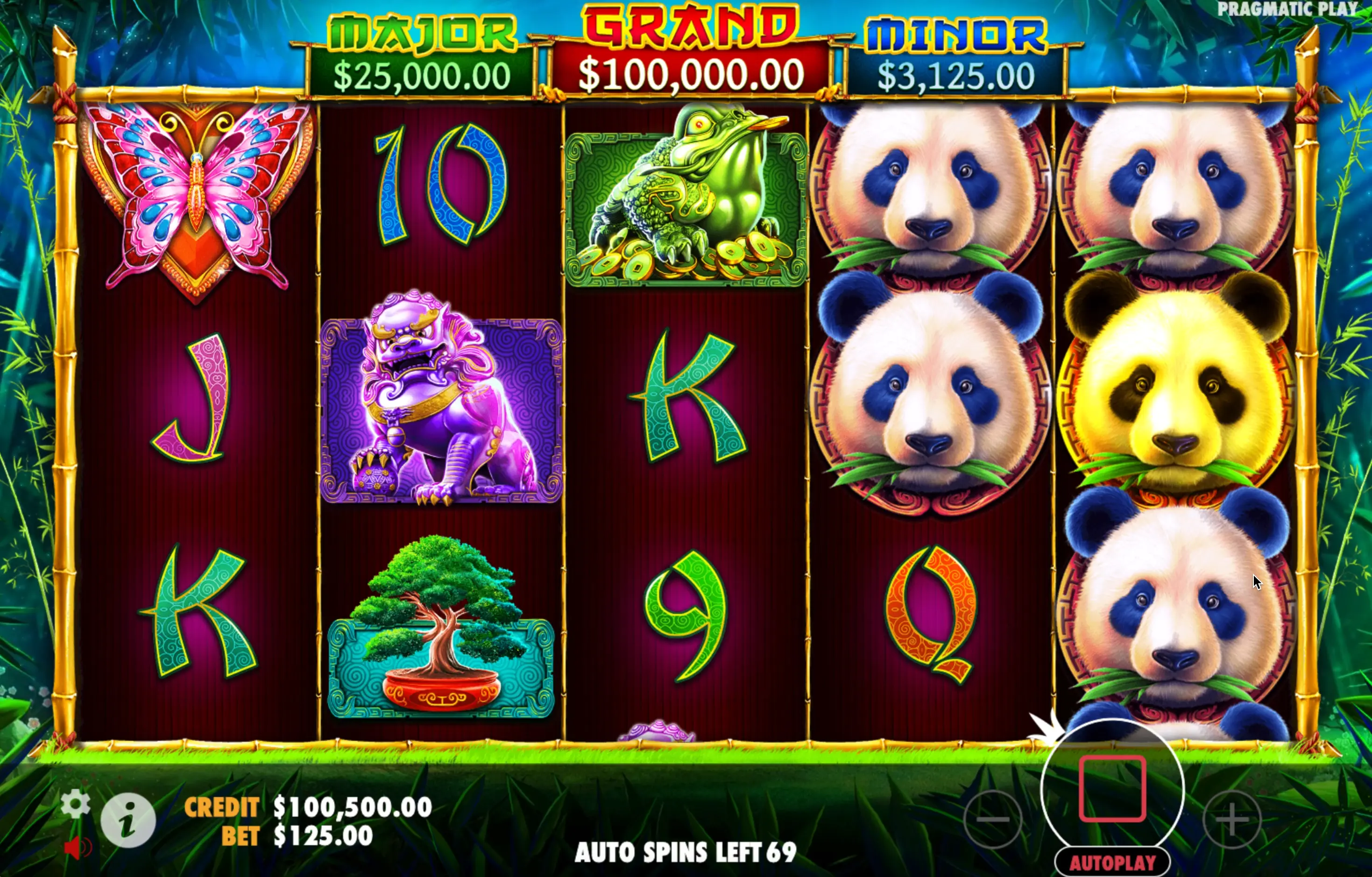 Panda's Fortune game site
