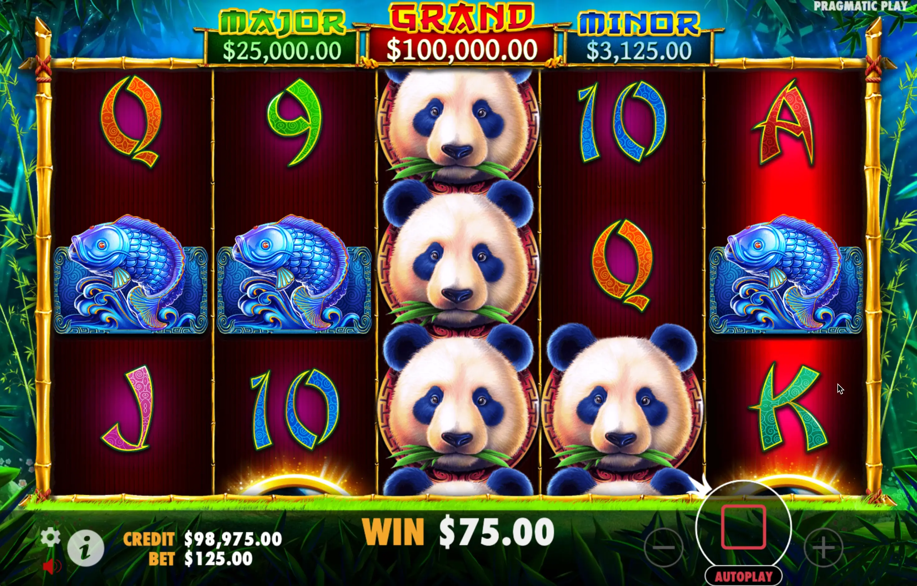 Panda's Fortune slot registration