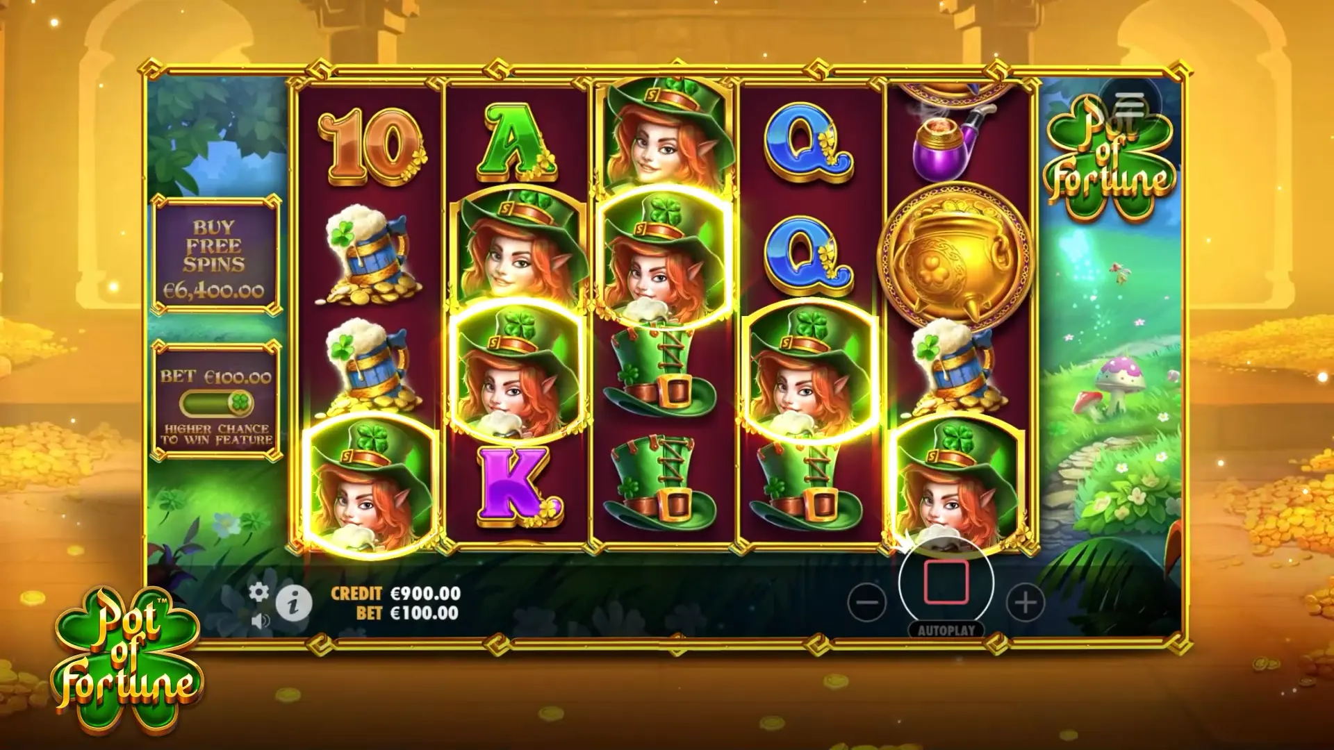 Game for money Pot of Fortune